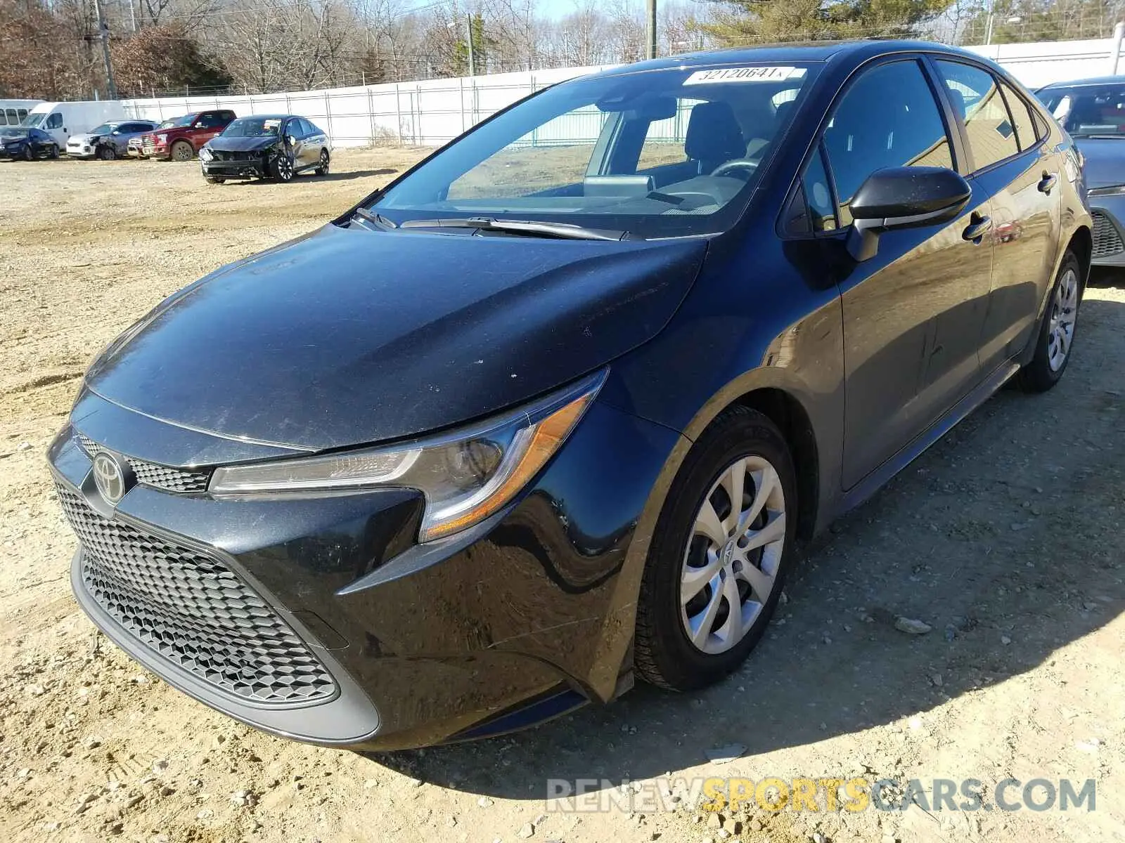 2 Photograph of a damaged car JTDEPRAEXLJ042514 TOYOTA COROLLA 2020