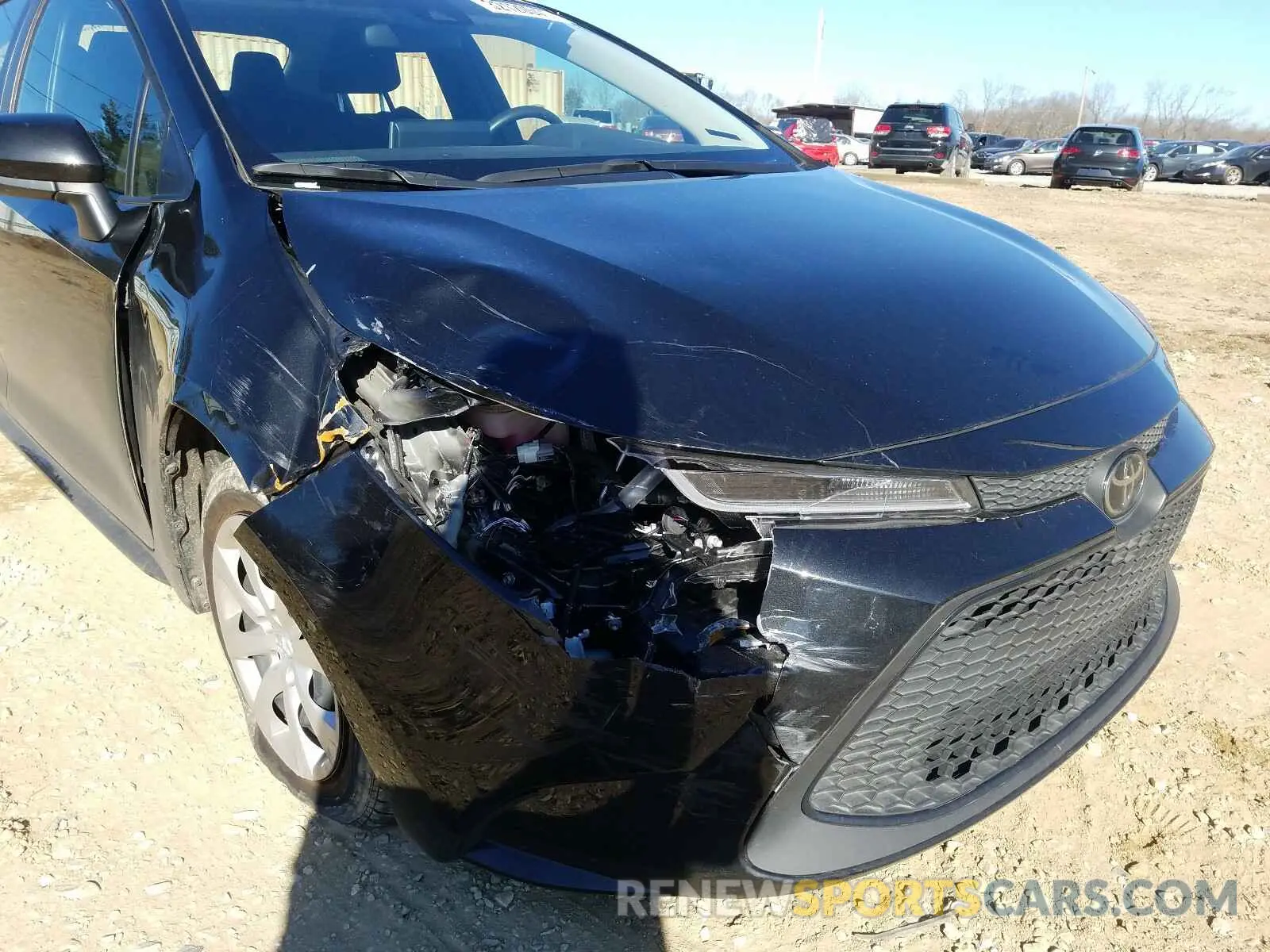 9 Photograph of a damaged car JTDEPRAEXLJ042514 TOYOTA COROLLA 2020