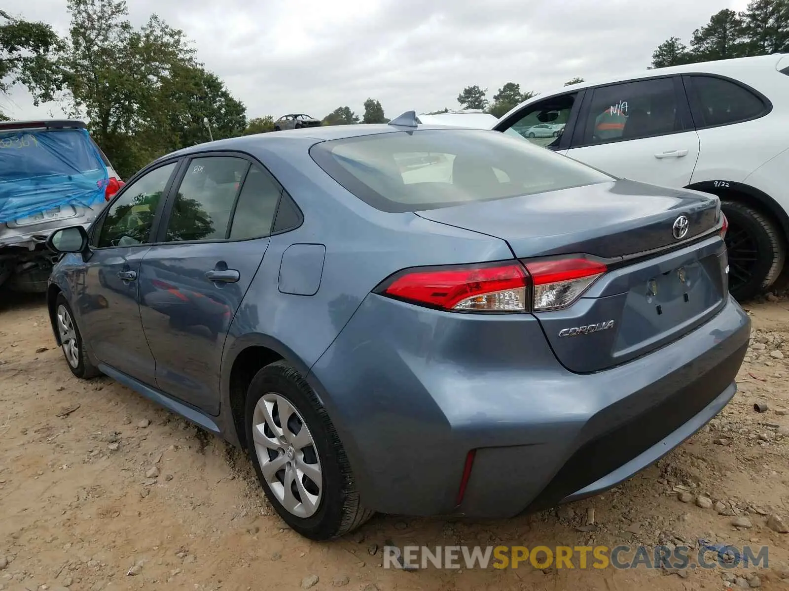 3 Photograph of a damaged car JTDEPRAEXLJ046899 TOYOTA COROLLA 2020