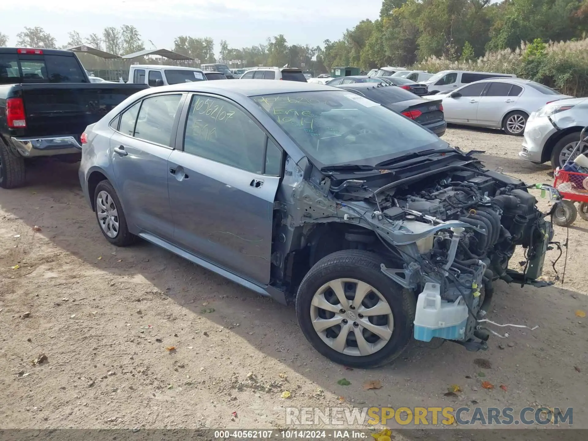 1 Фотография поврежденного автомобиля JTDEPRAEXLJ058065 TOYOTA COROLLA 2020