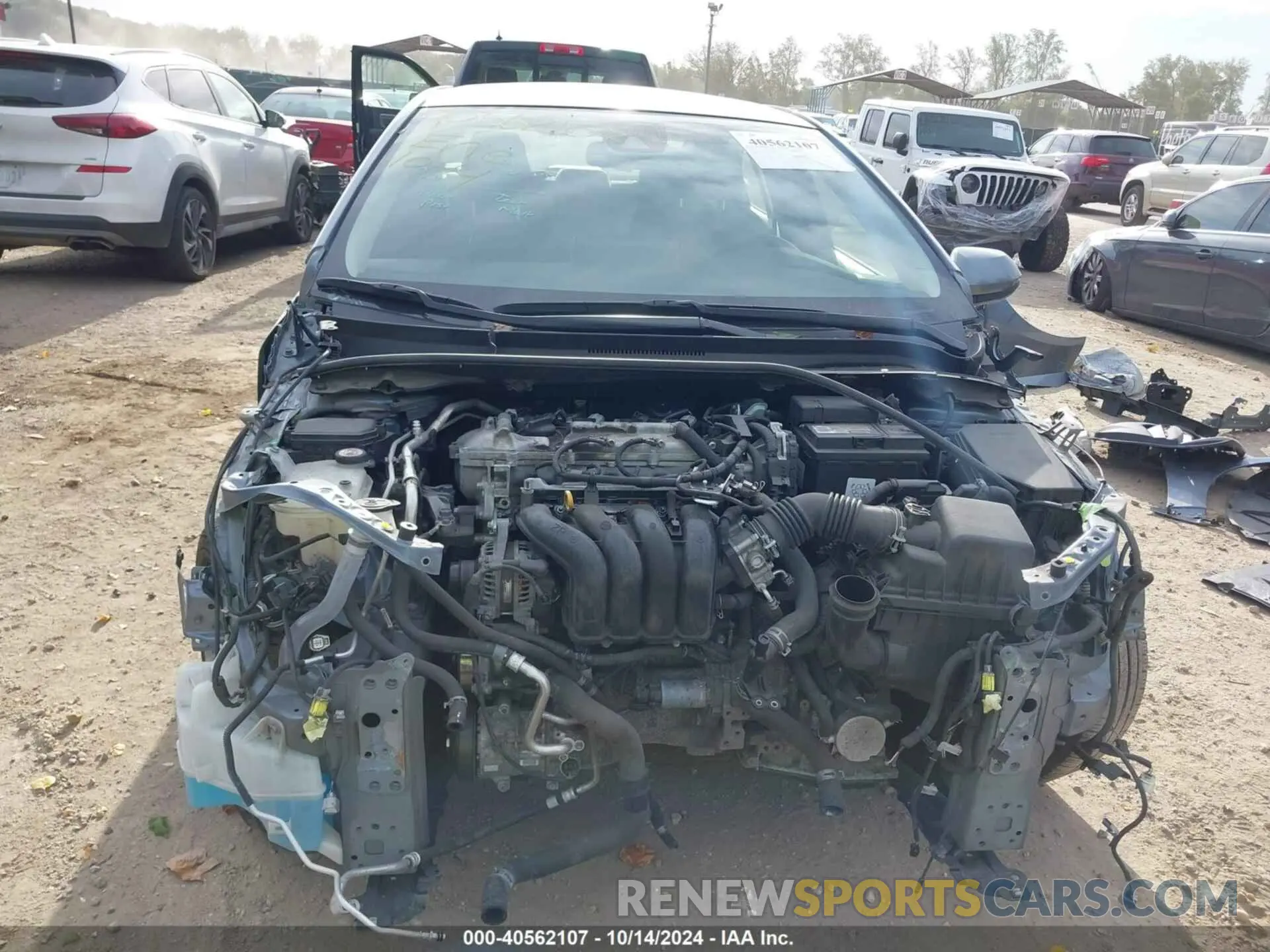 12 Фотография поврежденного автомобиля JTDEPRAEXLJ058065 TOYOTA COROLLA 2020
