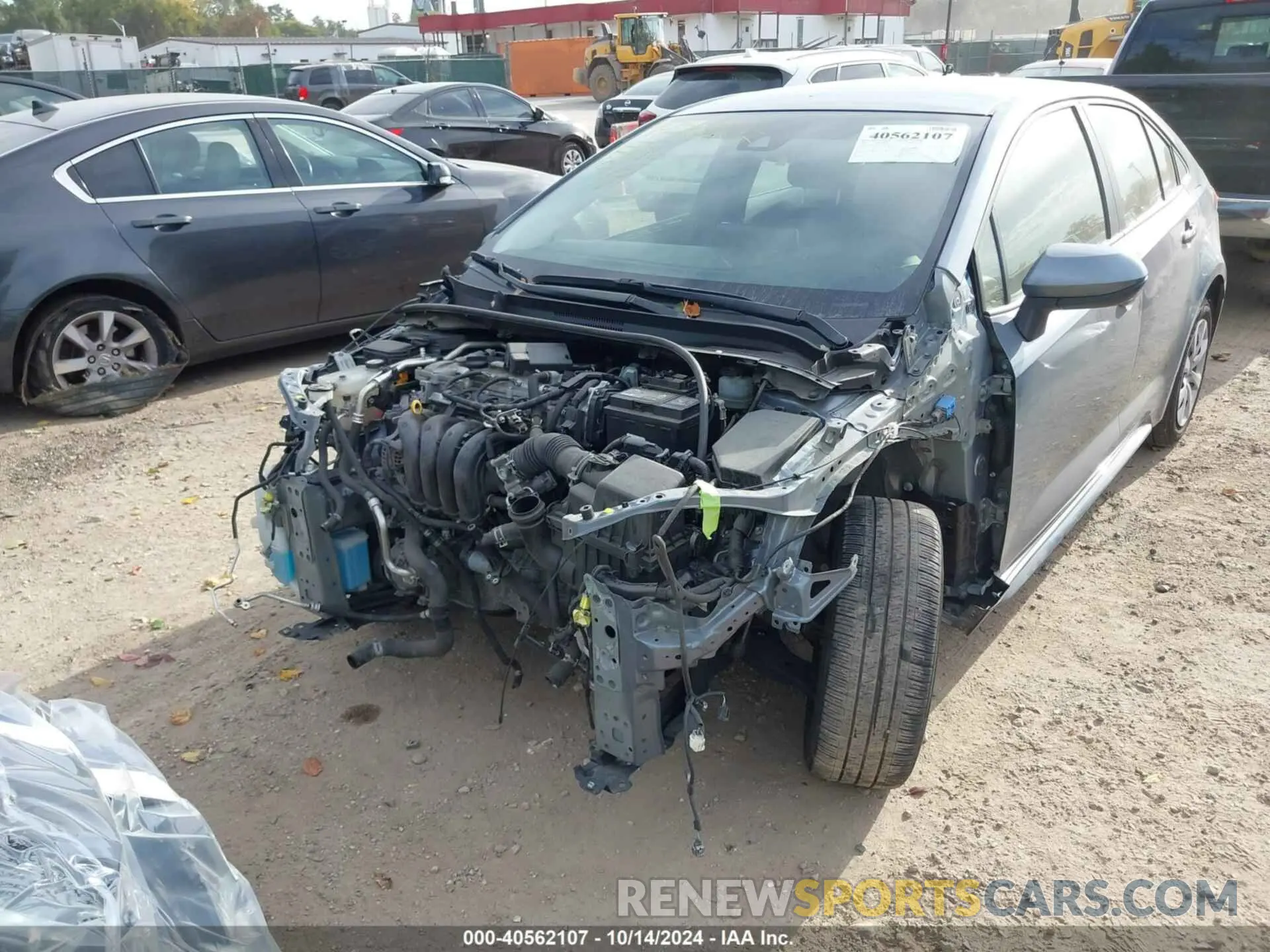 6 Фотография поврежденного автомобиля JTDEPRAEXLJ058065 TOYOTA COROLLA 2020