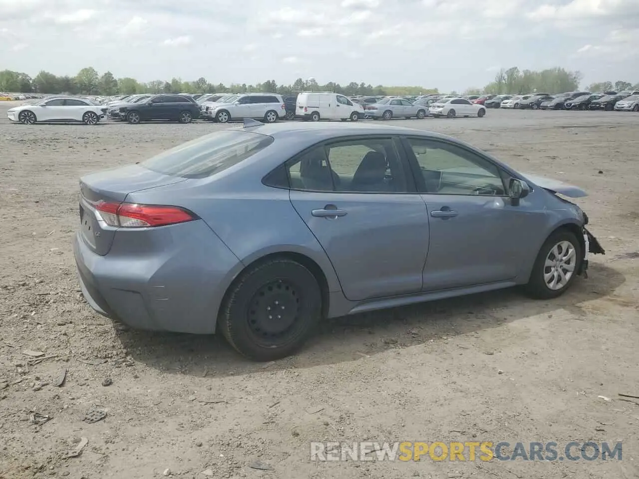 3 Фотография поврежденного автомобиля JTDEPRAEXLJ059829 TOYOTA COROLLA 2020