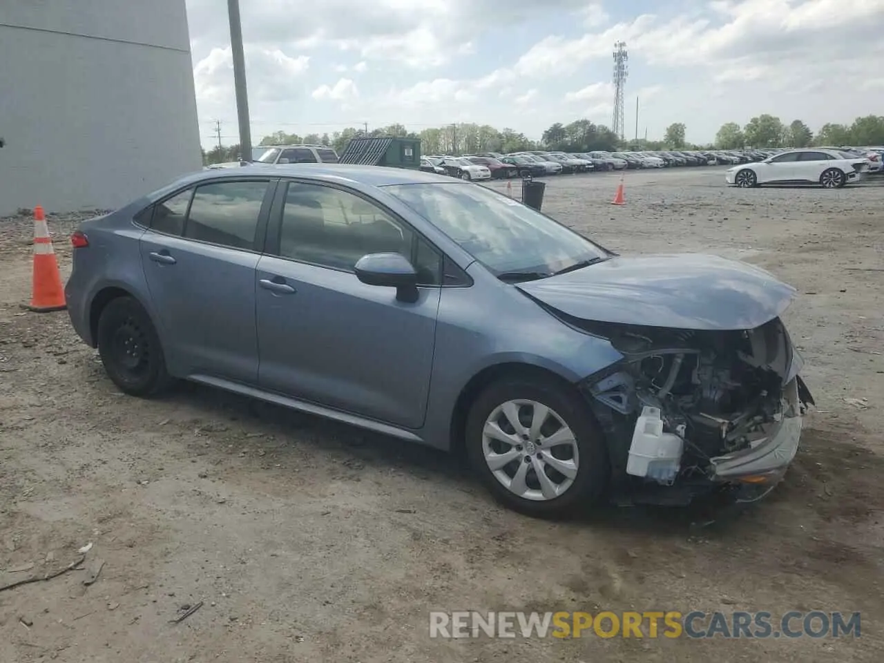 4 Фотография поврежденного автомобиля JTDEPRAEXLJ059829 TOYOTA COROLLA 2020