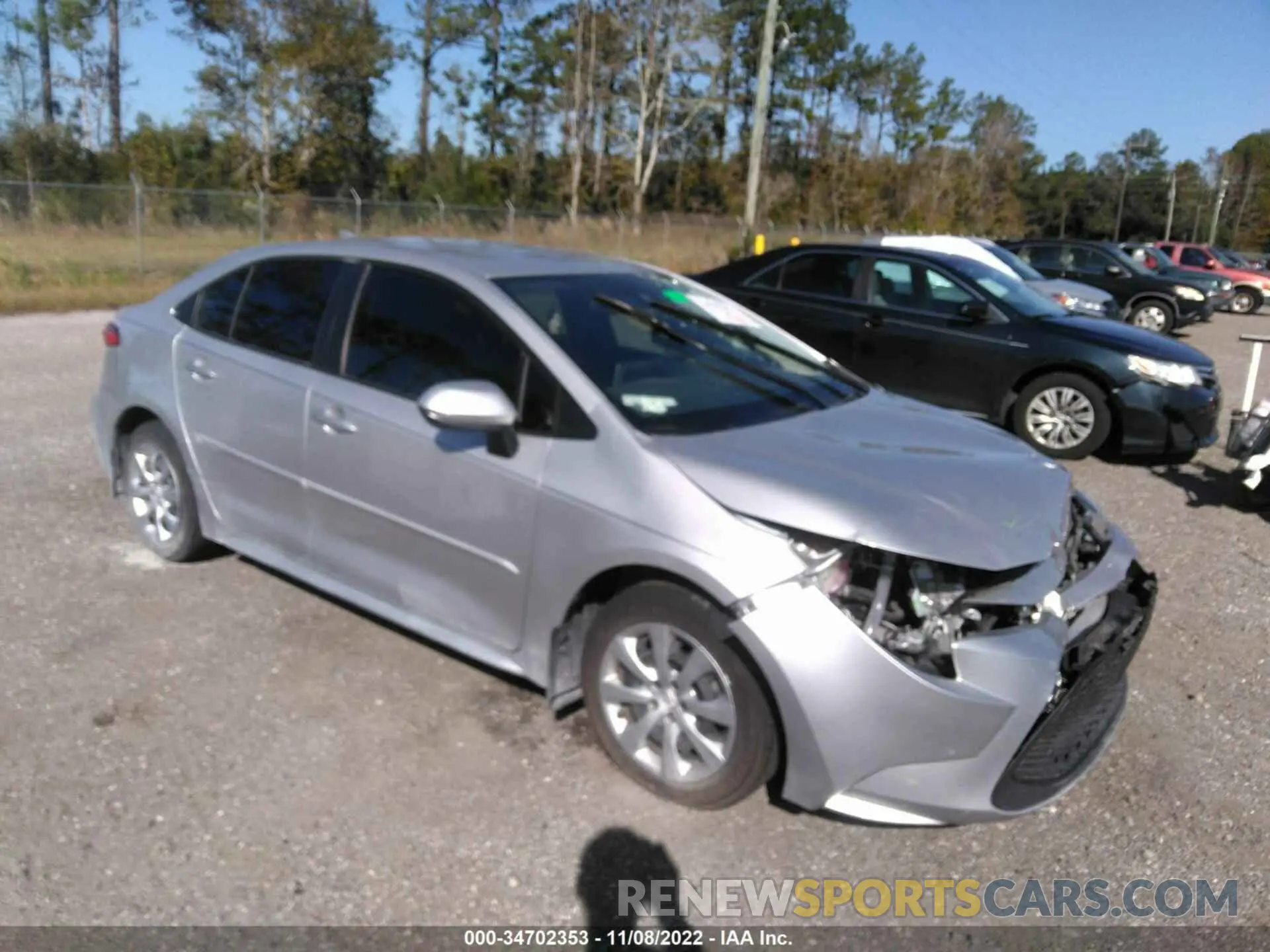 1 Фотография поврежденного автомобиля JTDEPRAEXLJ066473 TOYOTA COROLLA 2020