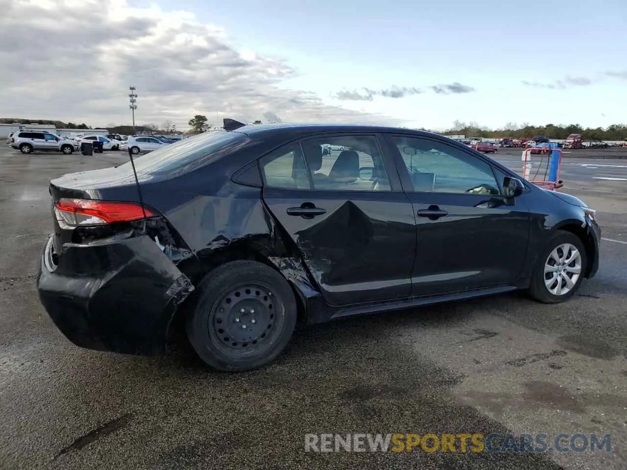 3 Фотография поврежденного автомобиля JTDEPRAEXLJ070572 TOYOTA COROLLA 2020