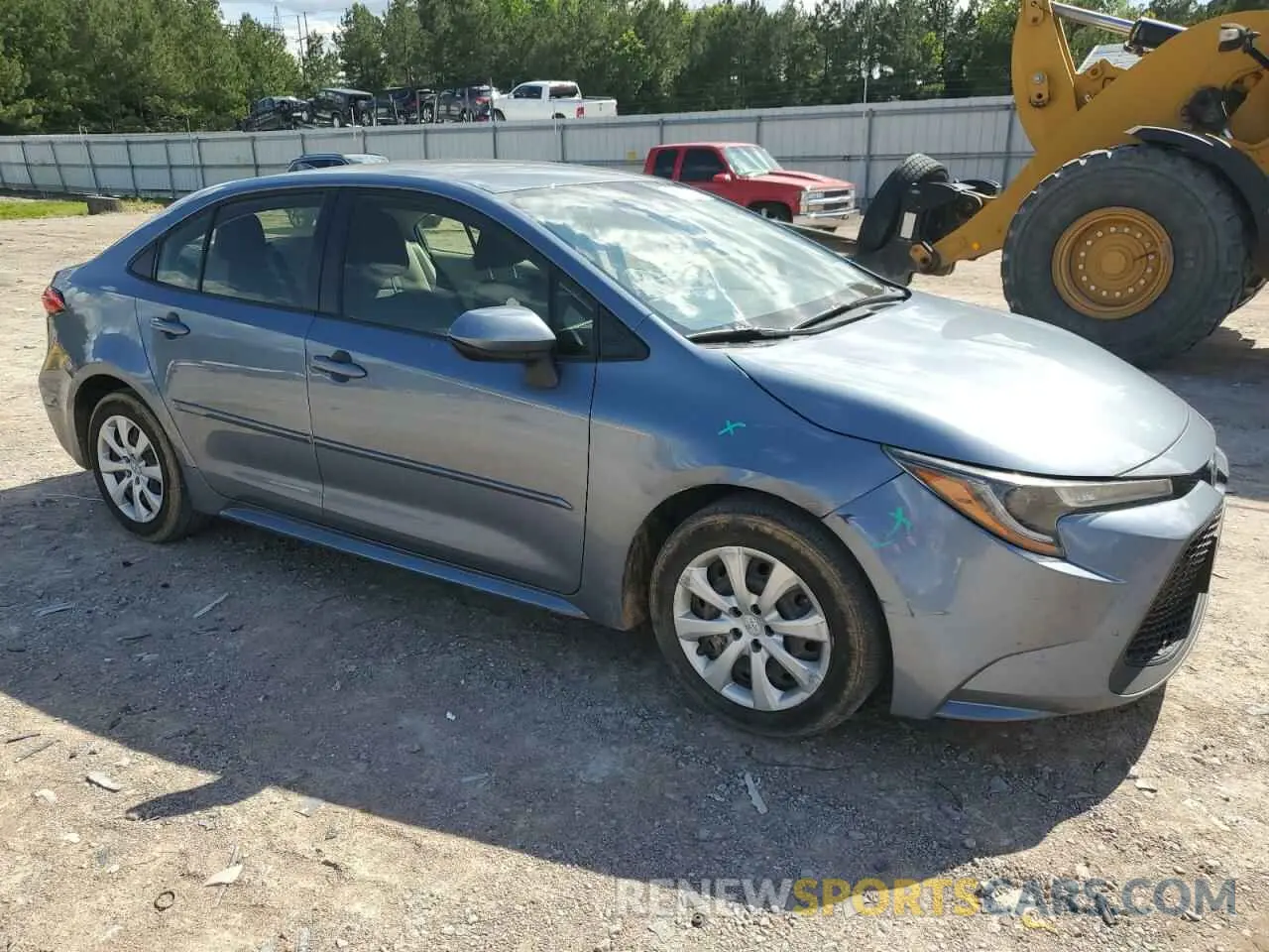 4 Фотография поврежденного автомобиля JTDEPRAEXLJ075724 TOYOTA COROLLA 2020