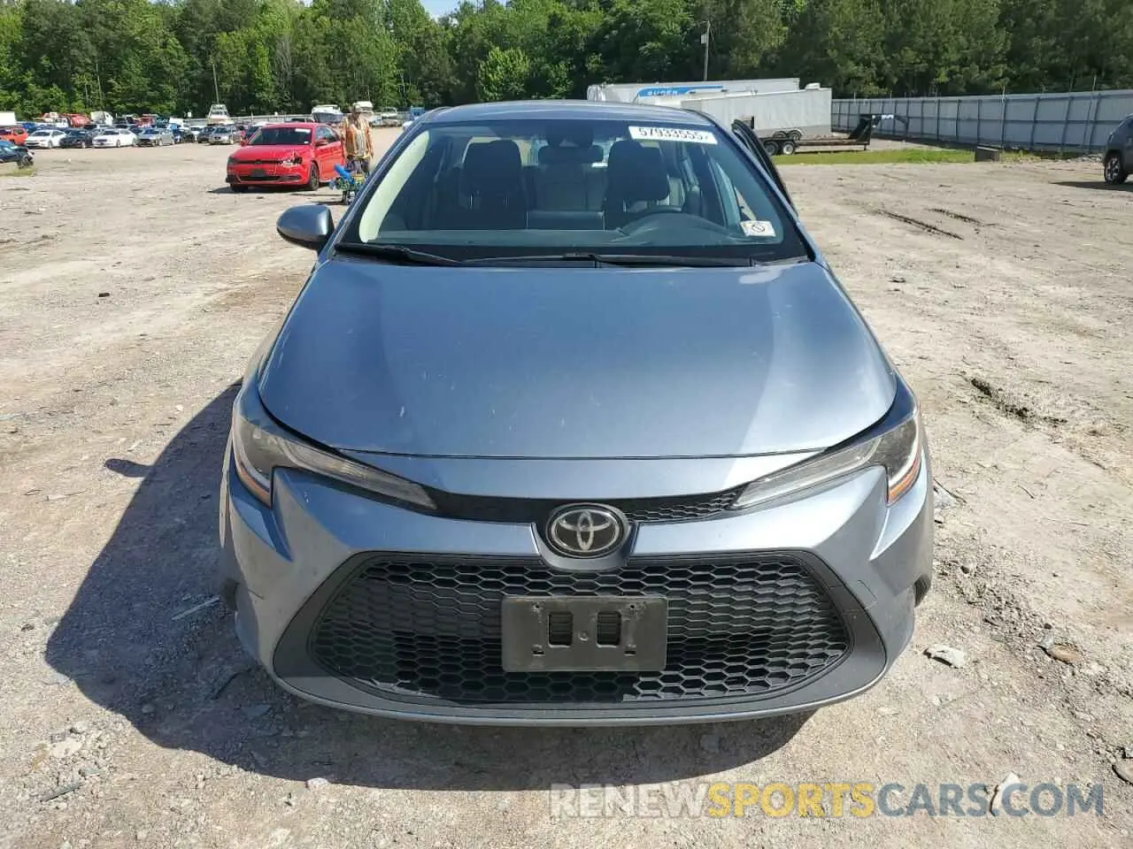 5 Фотография поврежденного автомобиля JTDEPRAEXLJ075724 TOYOTA COROLLA 2020
