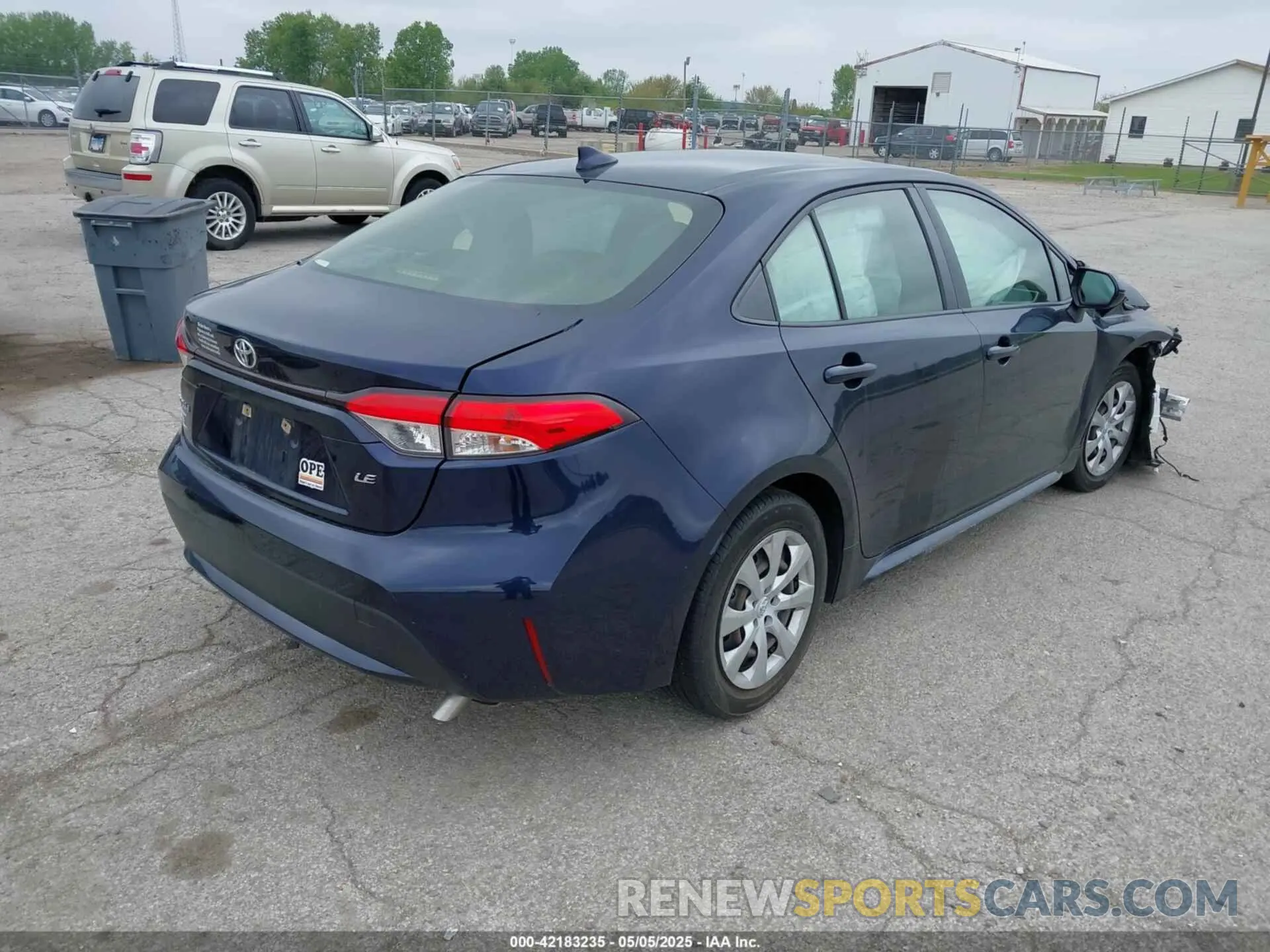 4 Фотография поврежденного автомобиля JTDEPRAEXLJ076453 TOYOTA COROLLA 2020