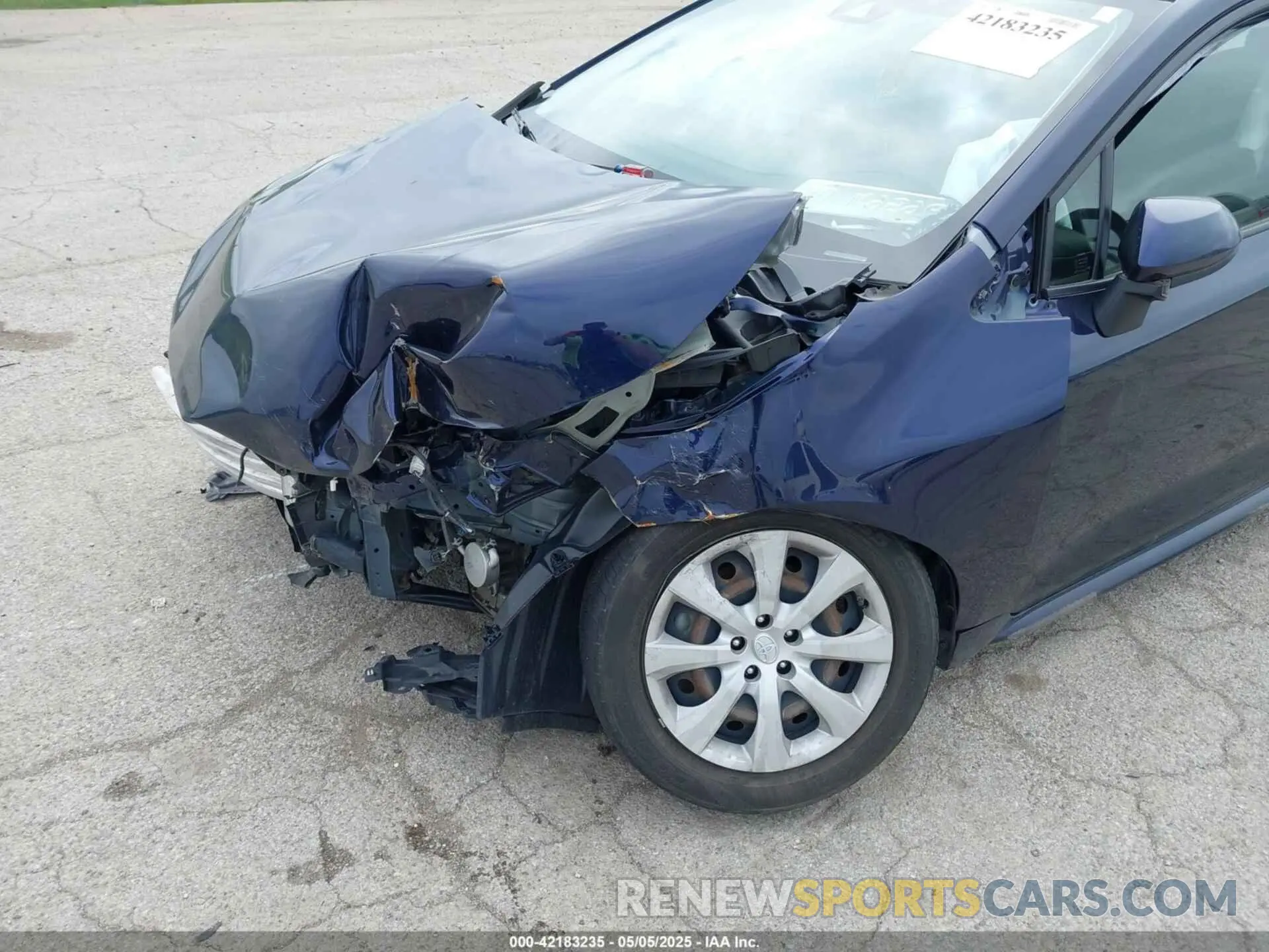 6 Фотография поврежденного автомобиля JTDEPRAEXLJ076453 TOYOTA COROLLA 2020