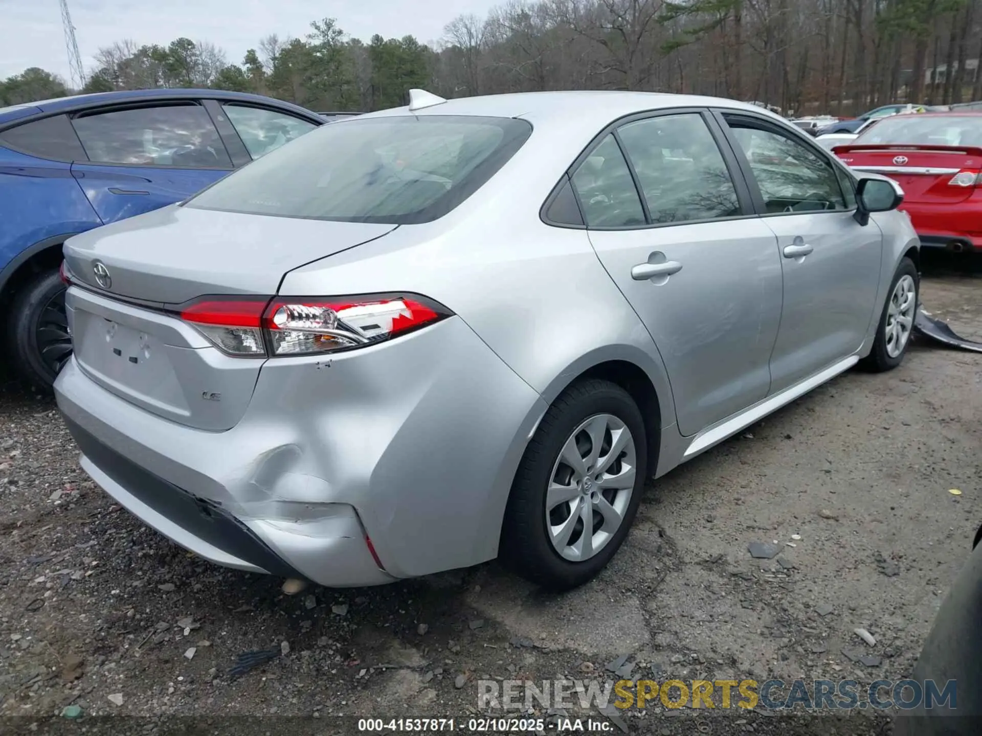 4 Фотография поврежденного автомобиля JTDEPRAEXLJ083774 TOYOTA COROLLA 2020