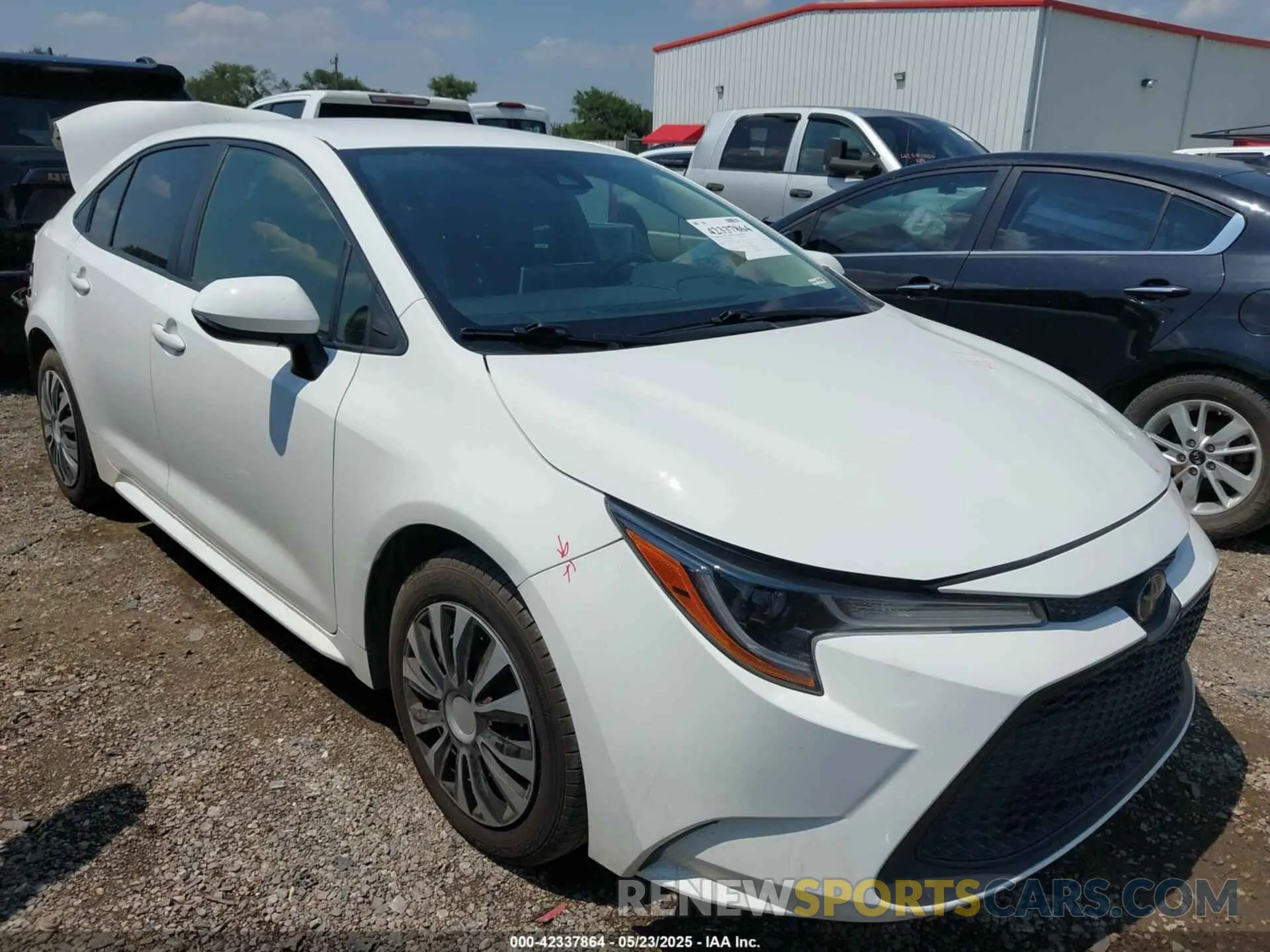 1 Фотография поврежденного автомобиля JTDEPRAEXLJ086075 TOYOTA COROLLA 2020