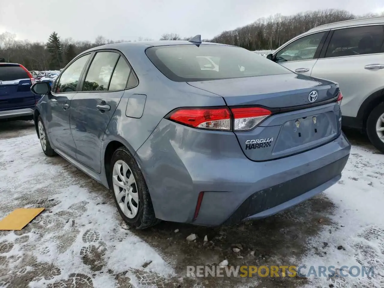 3 Фотография поврежденного автомобиля JTDEPRAEXLJ091079 TOYOTA COROLLA 2020