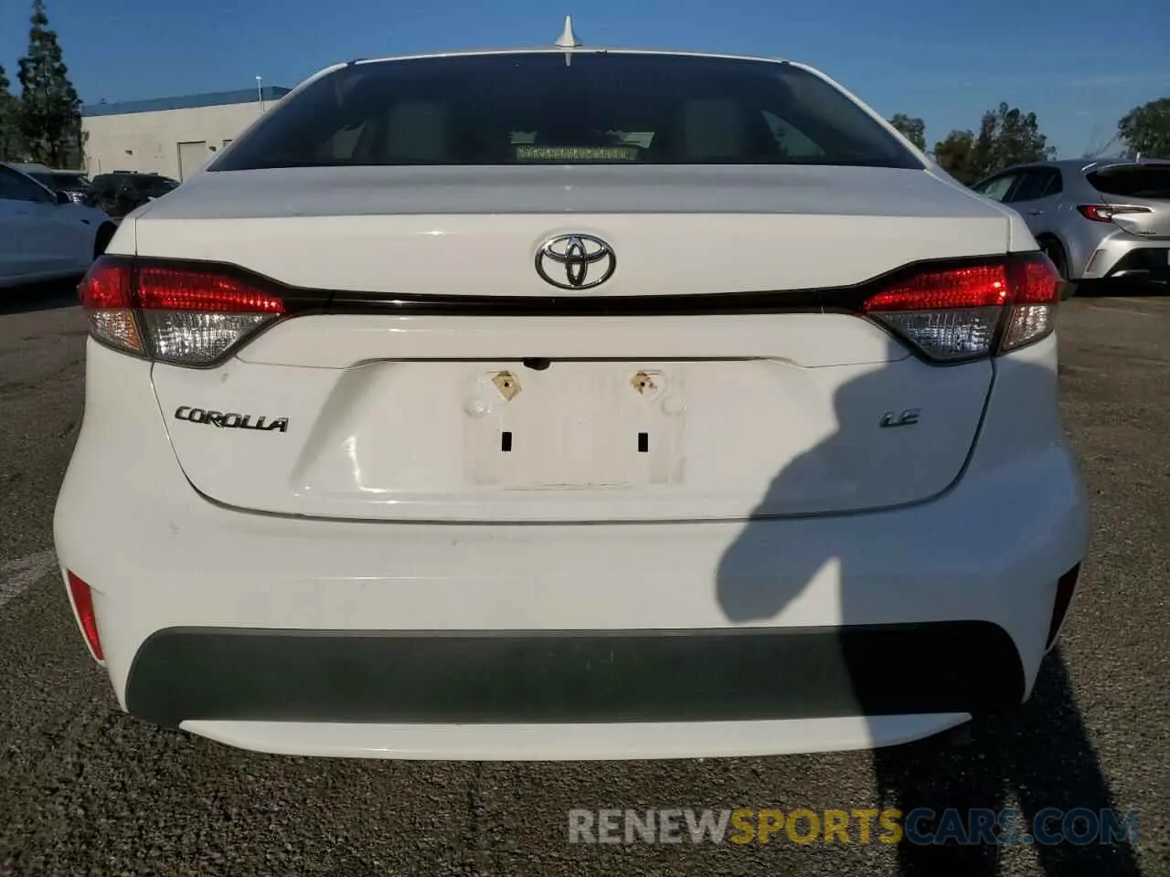 6 Фотография поврежденного автомобиля JTDEPRAEXLJ094791 TOYOTA COROLLA 2020
