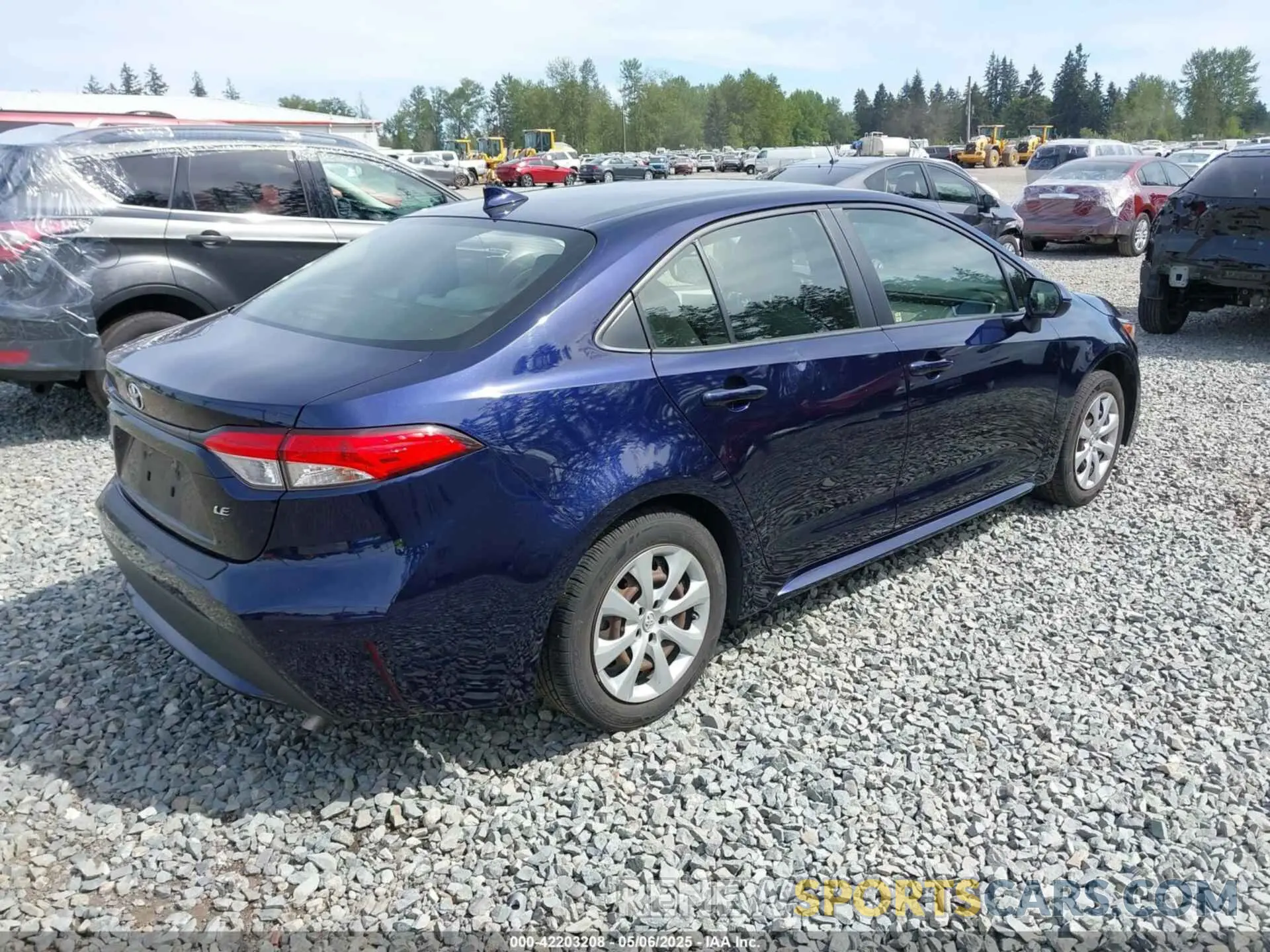 4 Photograph of a damaged car JTDEPRAEXLJ100881 TOYOTA COROLLA 2020