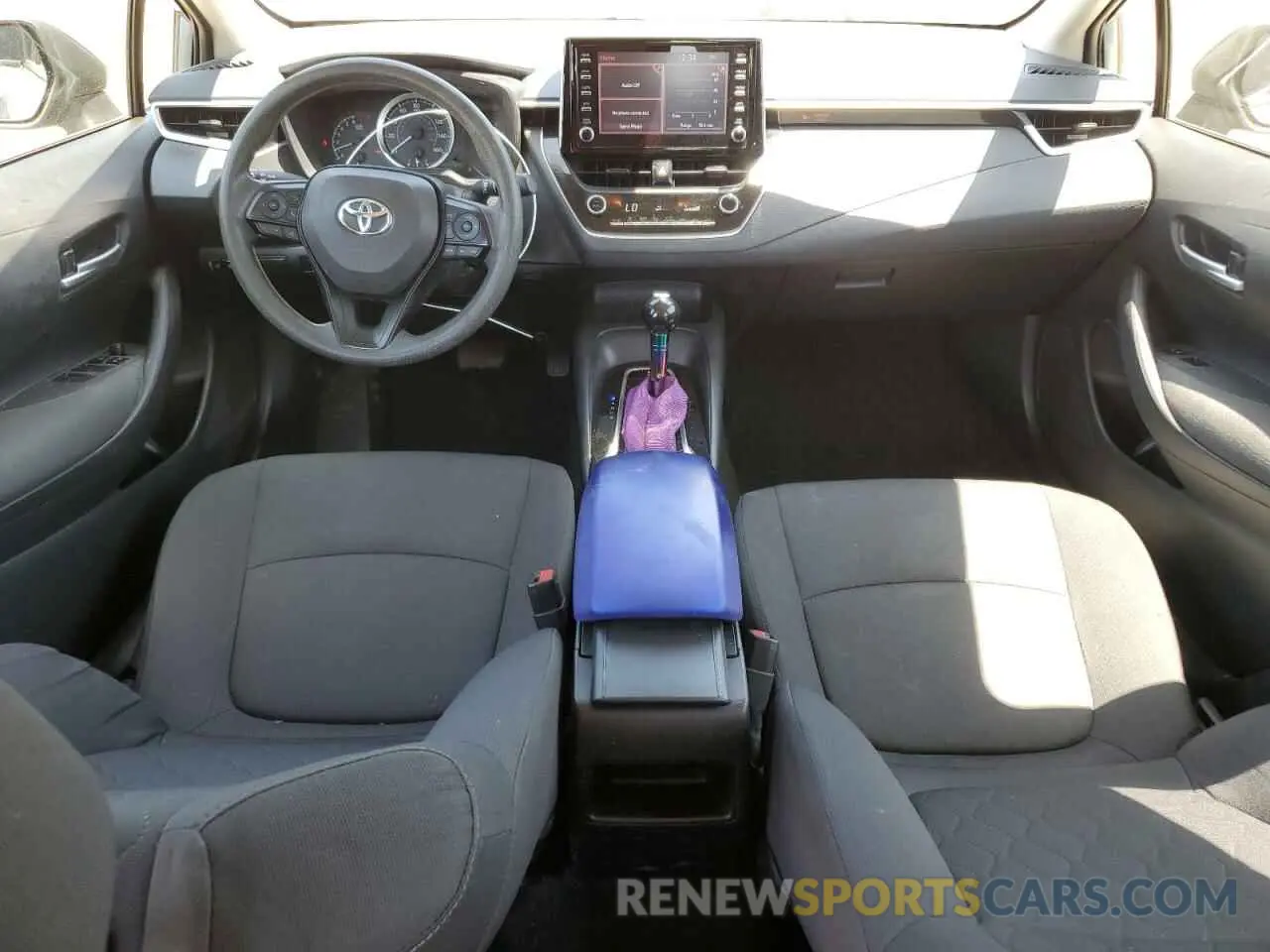 8 Photograph of a damaged car JTDEPRAEXLJ103313 TOYOTA COROLLA 2020