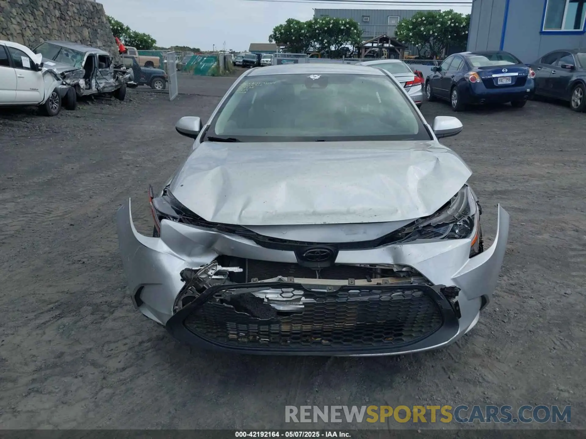 6 Photograph of a damaged car JTDEPRAEXLJ104378 TOYOTA COROLLA 2020