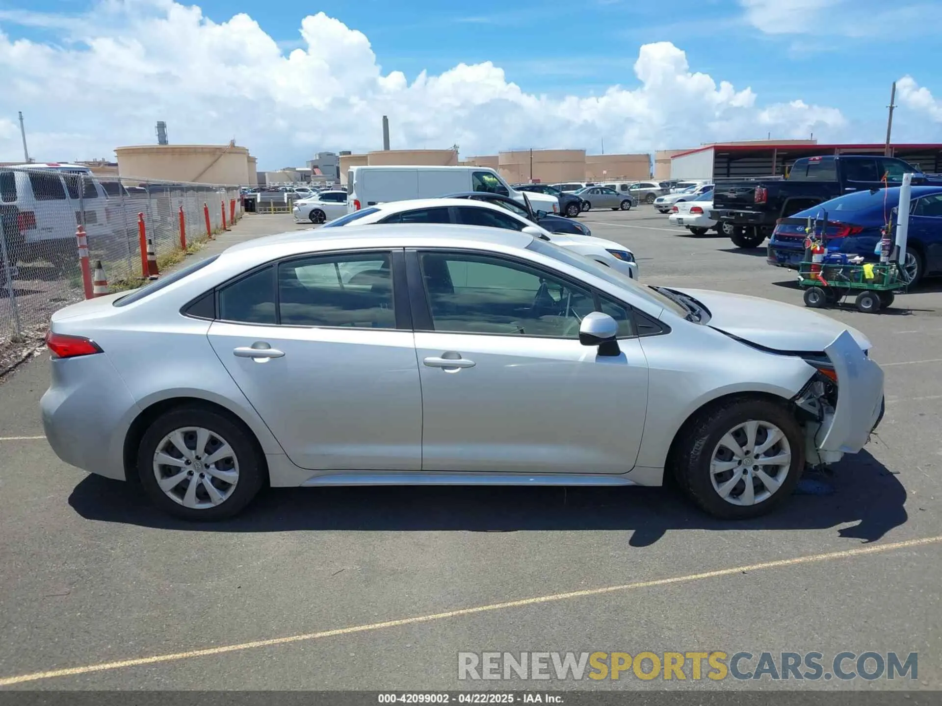 12 Photograph of a damaged car JTDEPRAEXLJ109614 TOYOTA COROLLA 2020