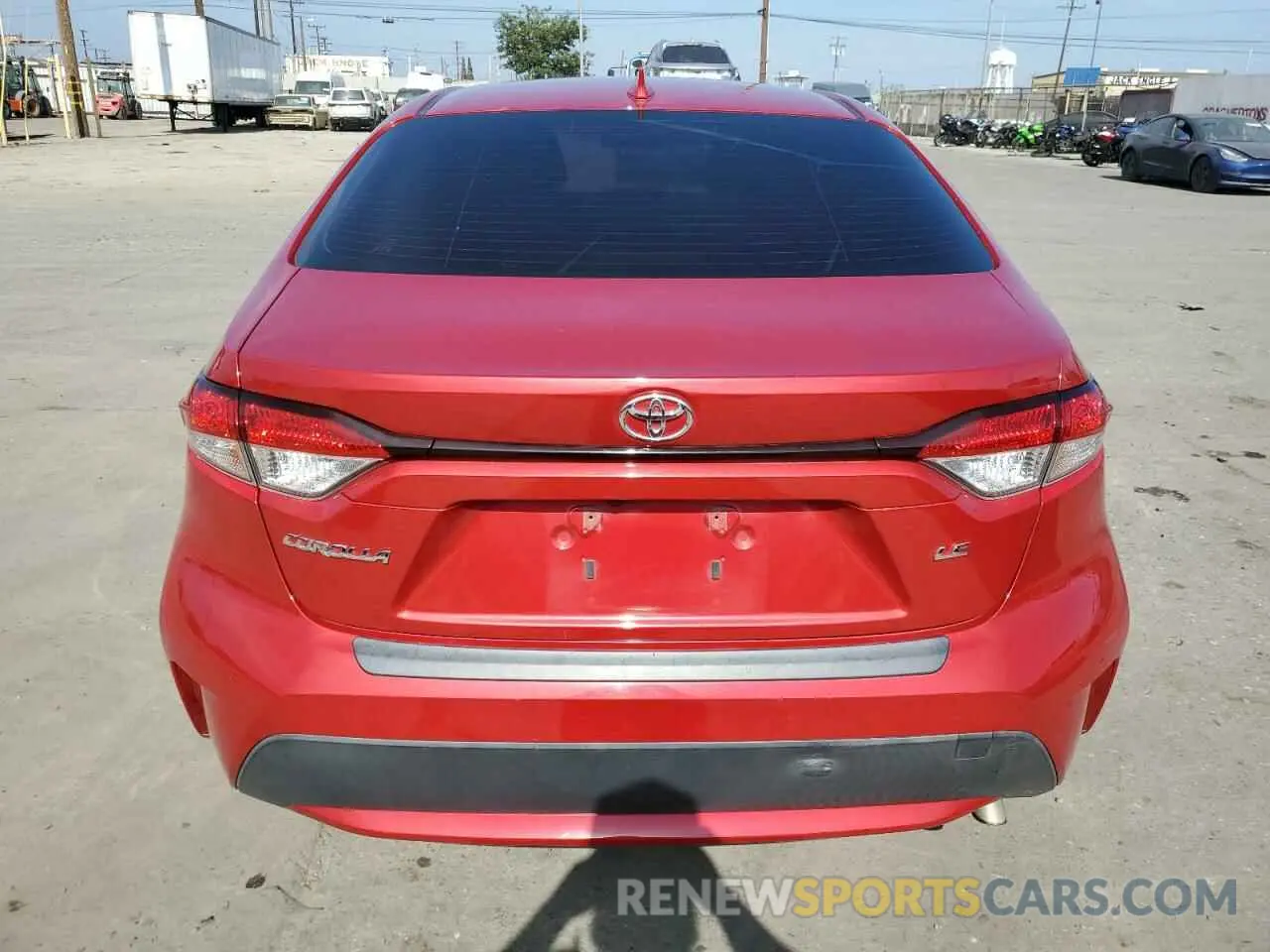6 Фотография поврежденного автомобиля JTDEPRAEXLJ116059 TOYOTA COROLLA 2020