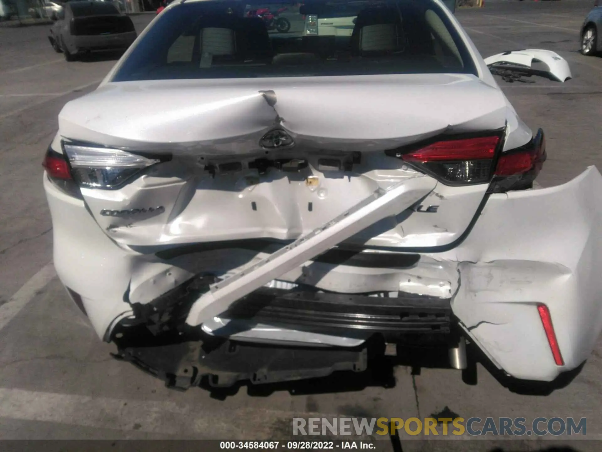 6 Фотография поврежденного автомобиля JTDFPRAE1LJ013424 TOYOTA COROLLA 2020