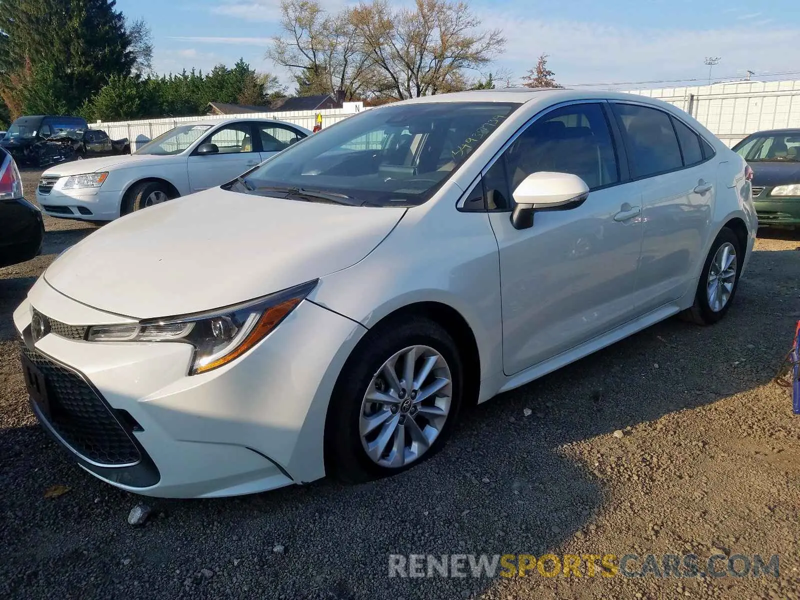 2 Photograph of a damaged car JTDFPRAE3LJ002764 TOYOTA COROLLA 2020