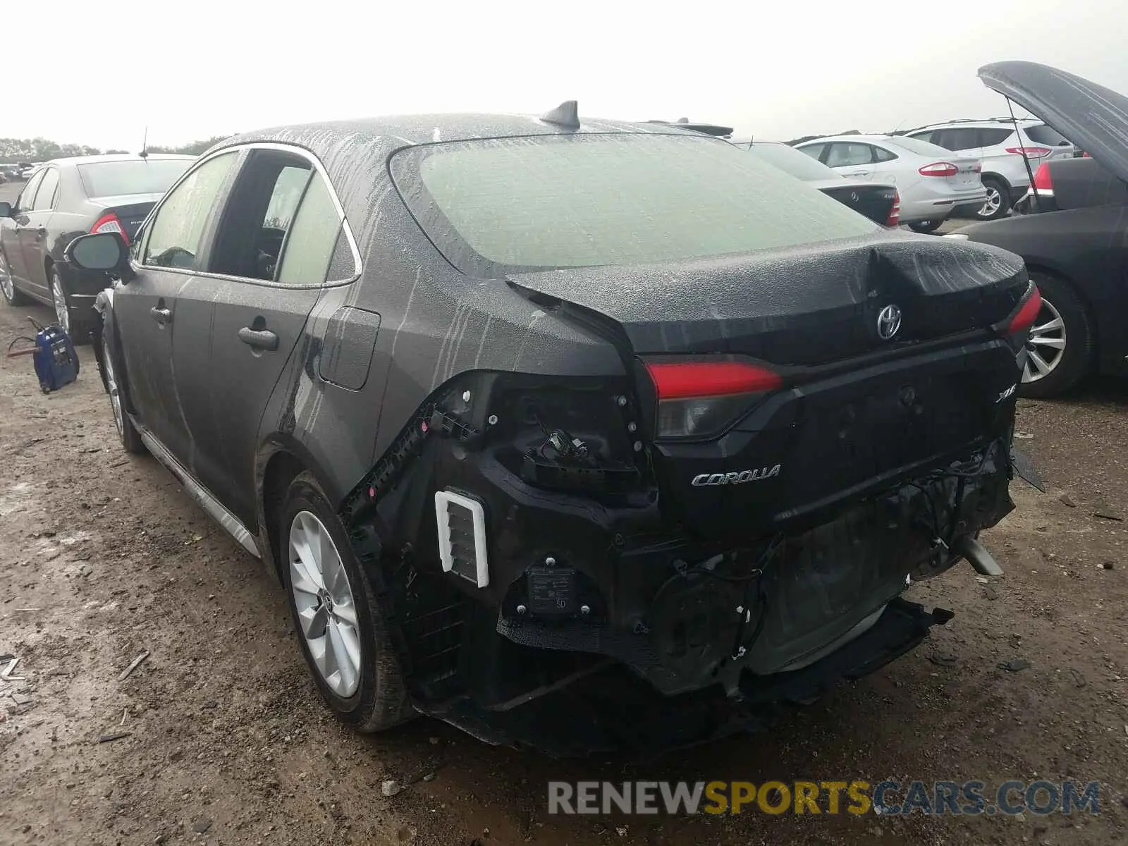 3 Photograph of a damaged car JTDFPRAE3LJ078582 TOYOTA COROLLA 2020