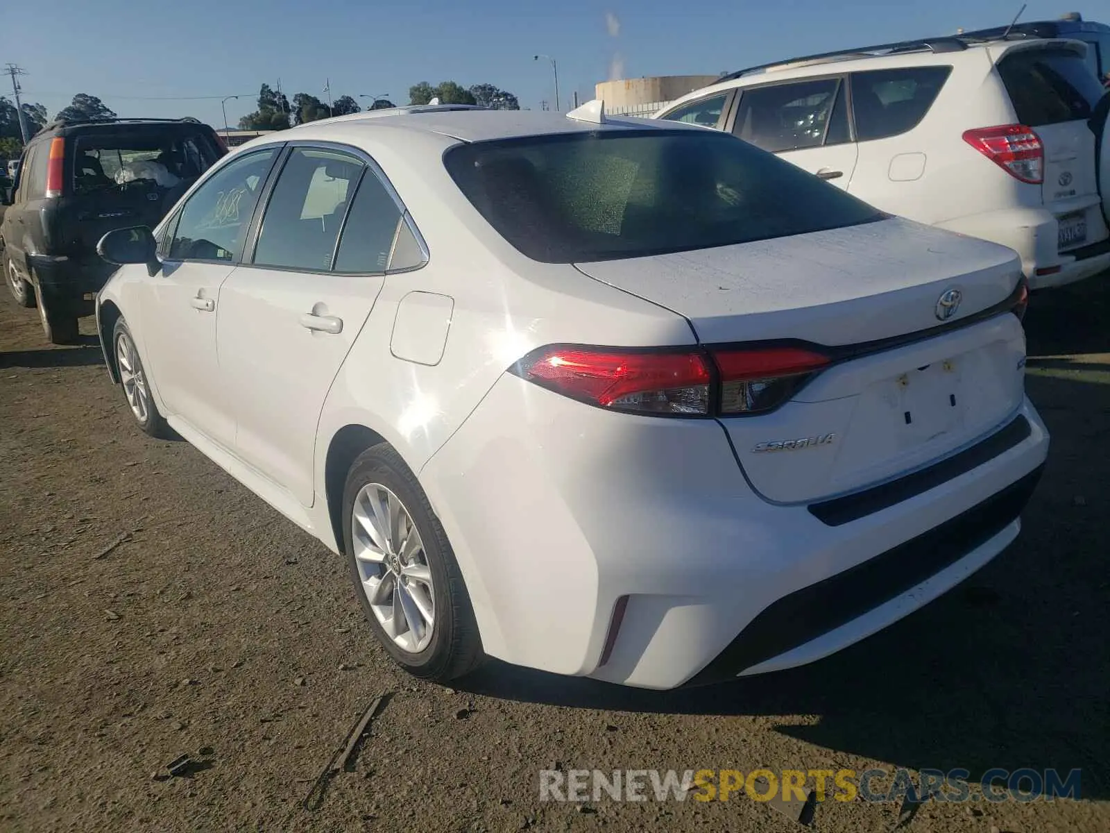 3 Photograph of a damaged car JTDFPRAEXLJ056000 TOYOTA COROLLA 2020
