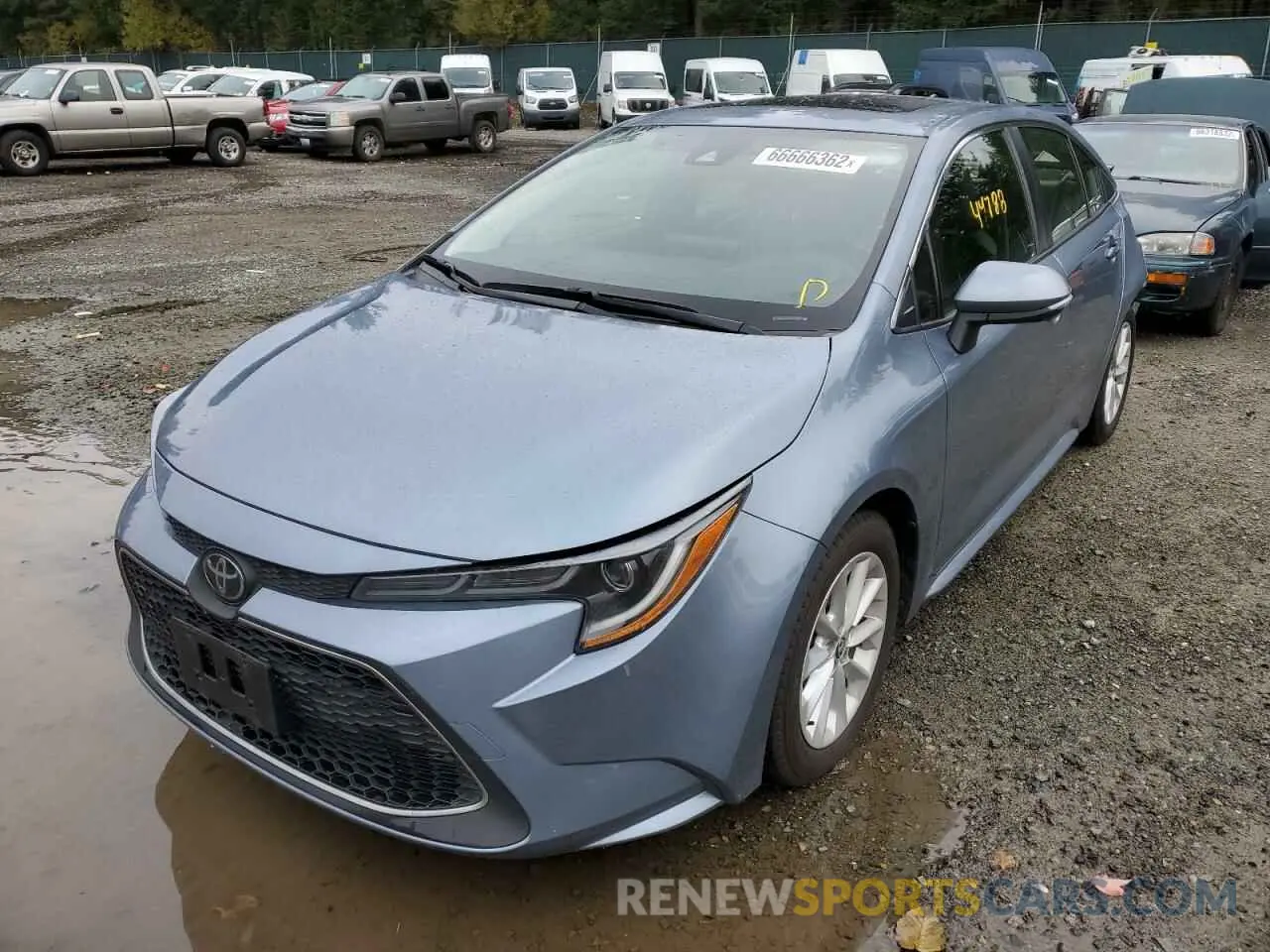 2 Фотография поврежденного автомобиля JTDFPRAEXLJ114624 TOYOTA COROLLA 2020