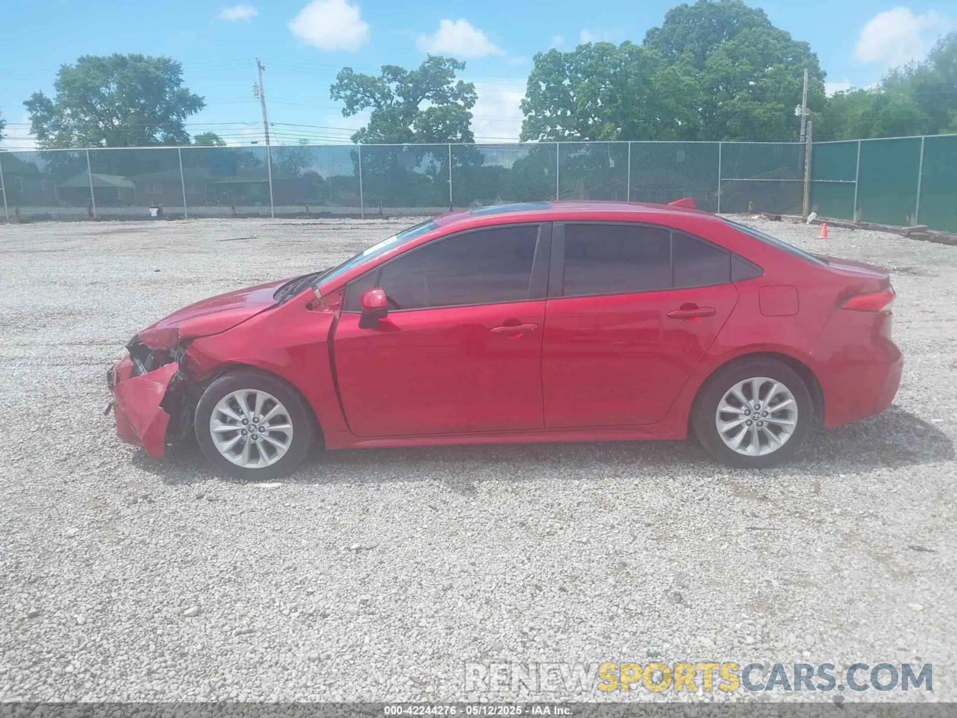14 Photograph of a damaged car JTDHPRAE0LJ033320 TOYOTA COROLLA 2020