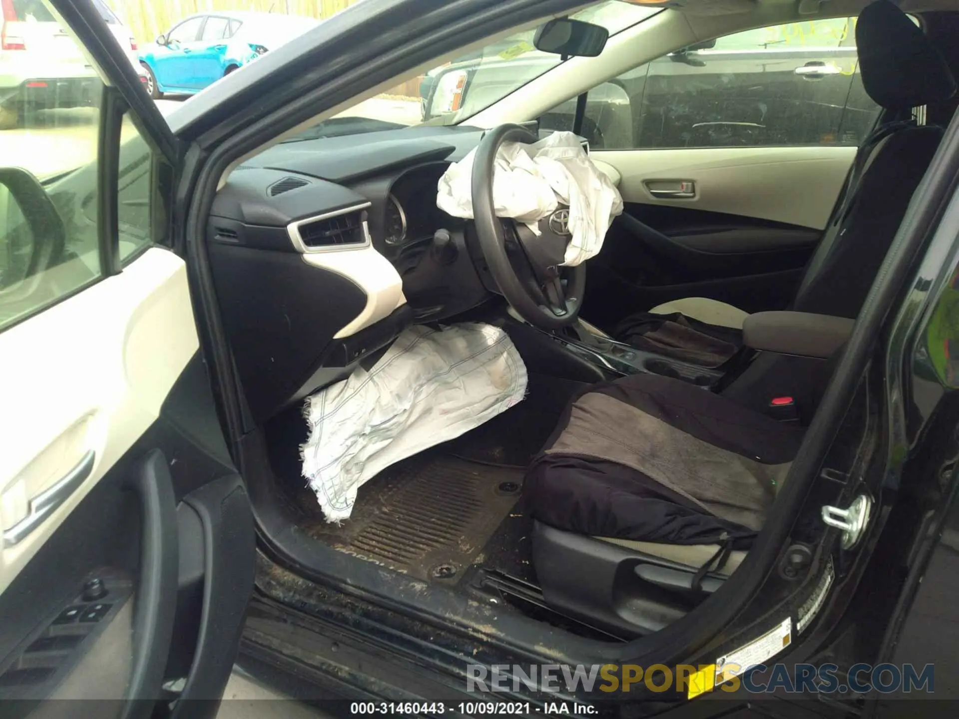 5 Photograph of a damaged car JTDHPRAE0LJ042261 TOYOTA COROLLA 2020