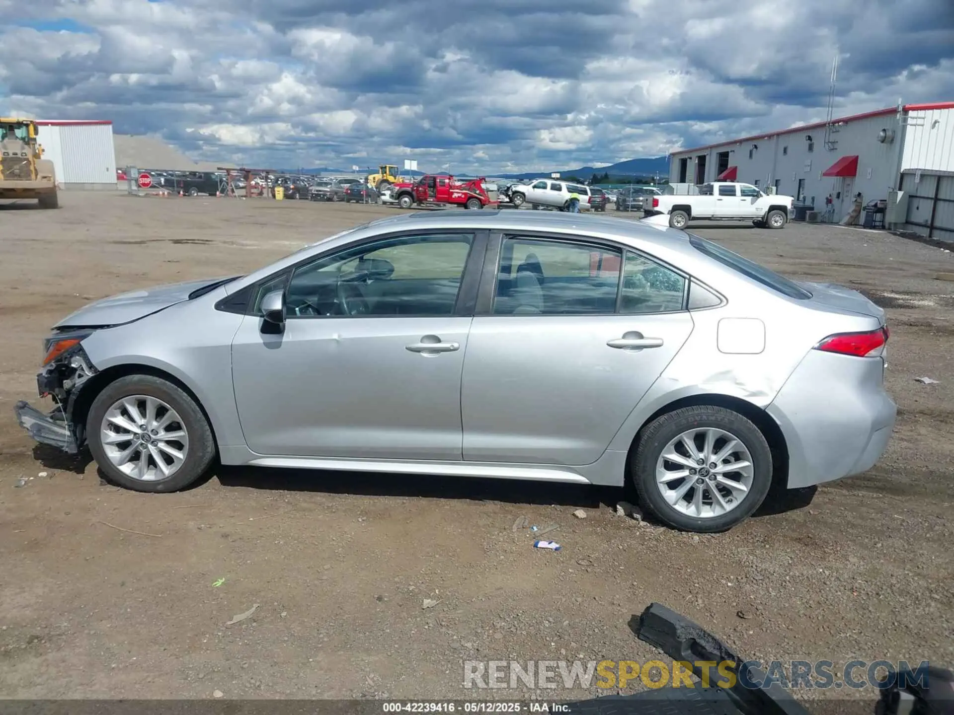 15 Photograph of a damaged car JTDHPRAE2LJ030824 TOYOTA COROLLA 2020