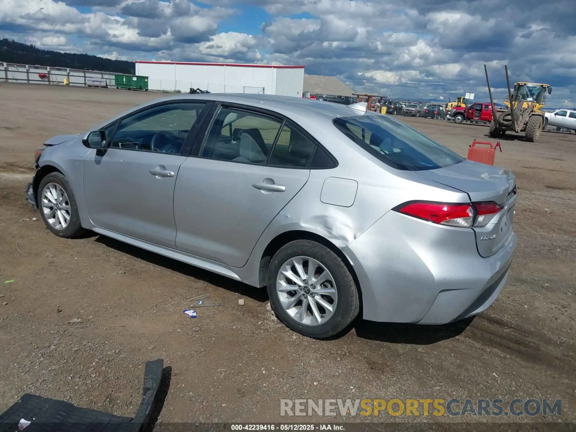 3 Photograph of a damaged car JTDHPRAE2LJ030824 TOYOTA COROLLA 2020