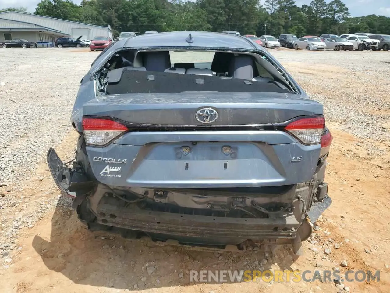 6 Photograph of a damaged car JTDHPRAE2LJ052970 TOYOTA COROLLA 2020