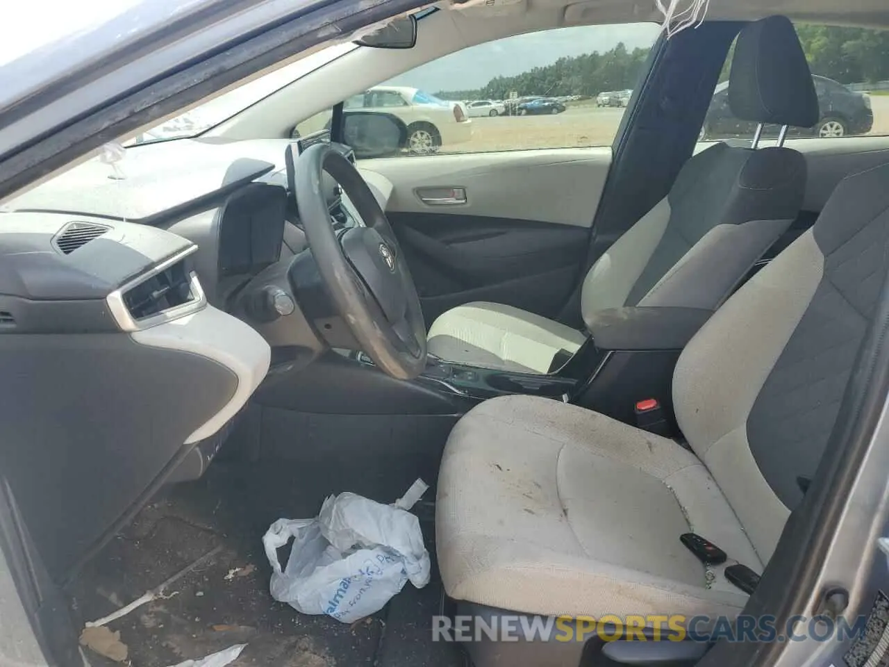 7 Photograph of a damaged car JTDHPRAE2LJ052970 TOYOTA COROLLA 2020