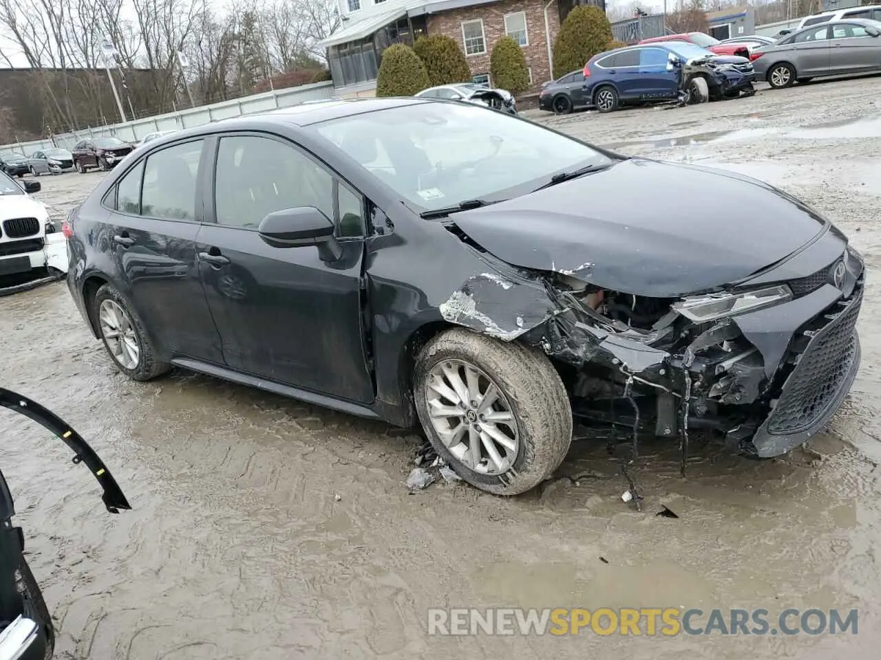 4 Photograph of a damaged car JTDHPRAE3LJ012588 TOYOTA COROLLA 2020