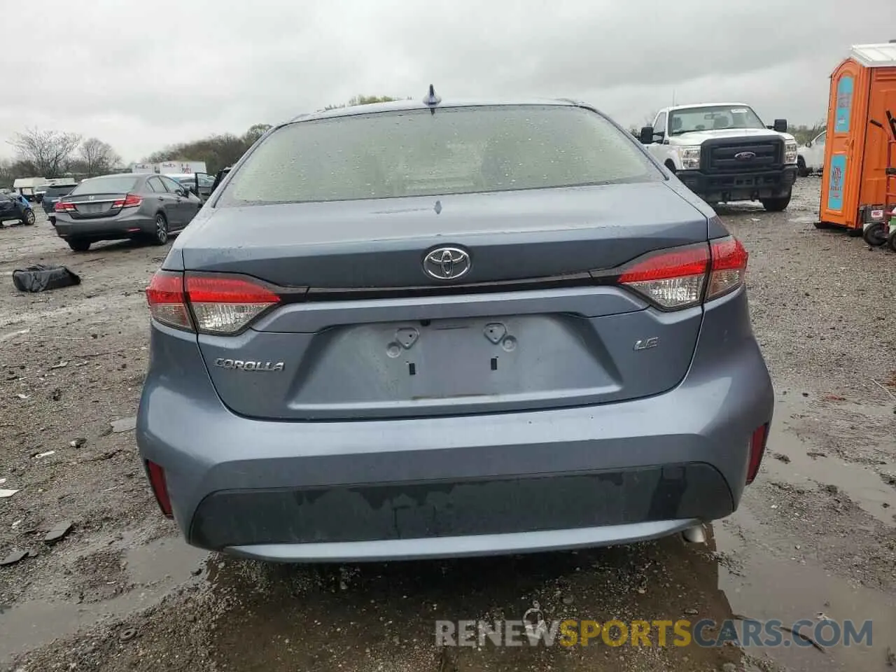 6 Photograph of a damaged car JTDHPRAE3LJ038463 TOYOTA COROLLA 2020