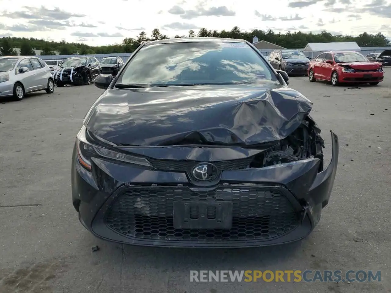 5 Photograph of a damaged car JTDHPRAE3LJ069387 TOYOTA COROLLA 2020