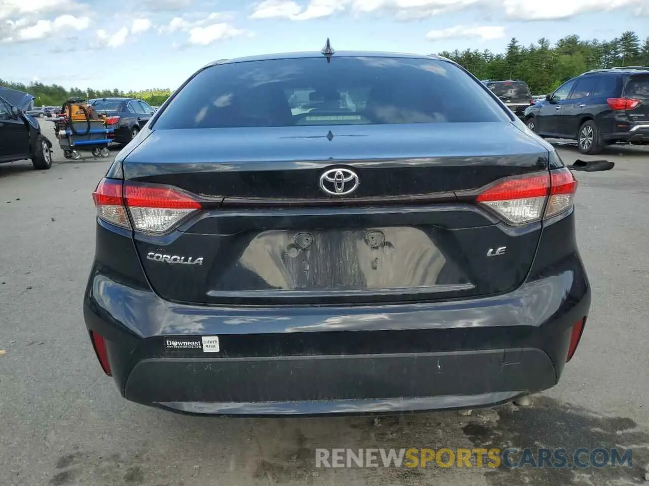 6 Photograph of a damaged car JTDHPRAE3LJ069387 TOYOTA COROLLA 2020