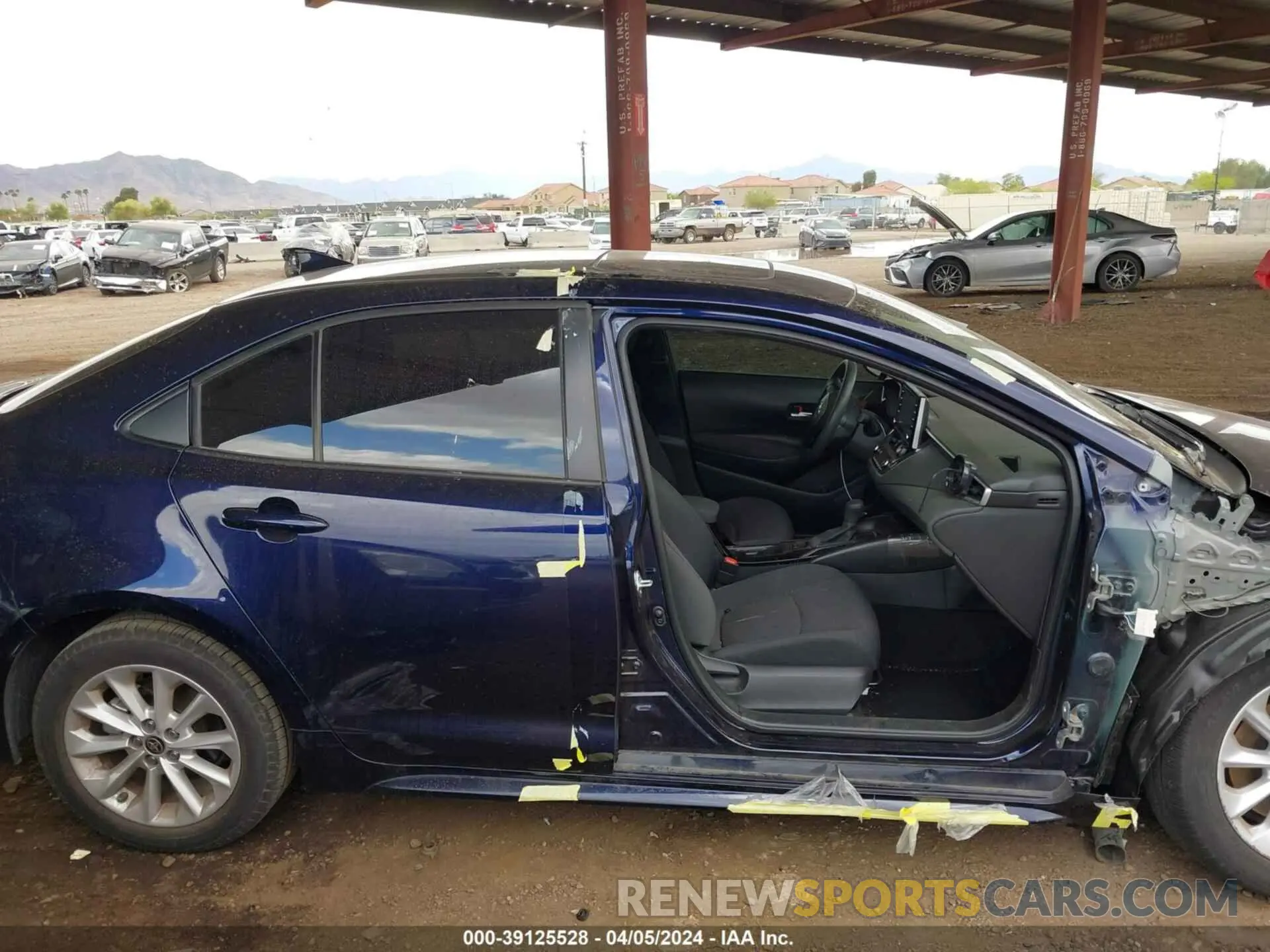 14 Photograph of a damaged car JTDHPRAE4LJ015905 TOYOTA COROLLA 2020