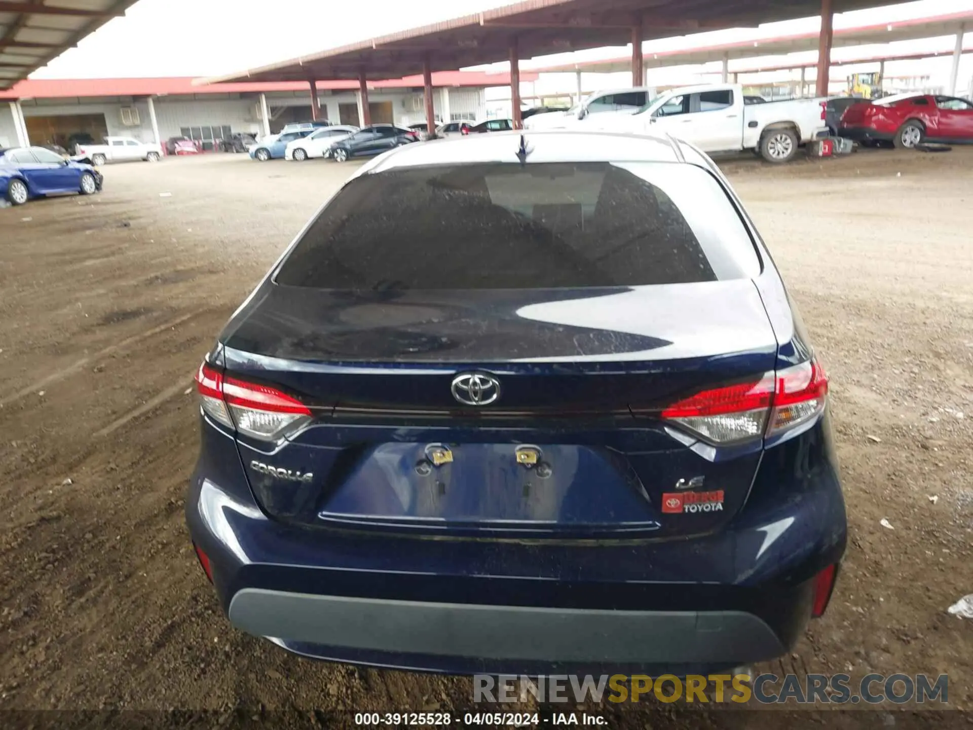 17 Photograph of a damaged car JTDHPRAE4LJ015905 TOYOTA COROLLA 2020