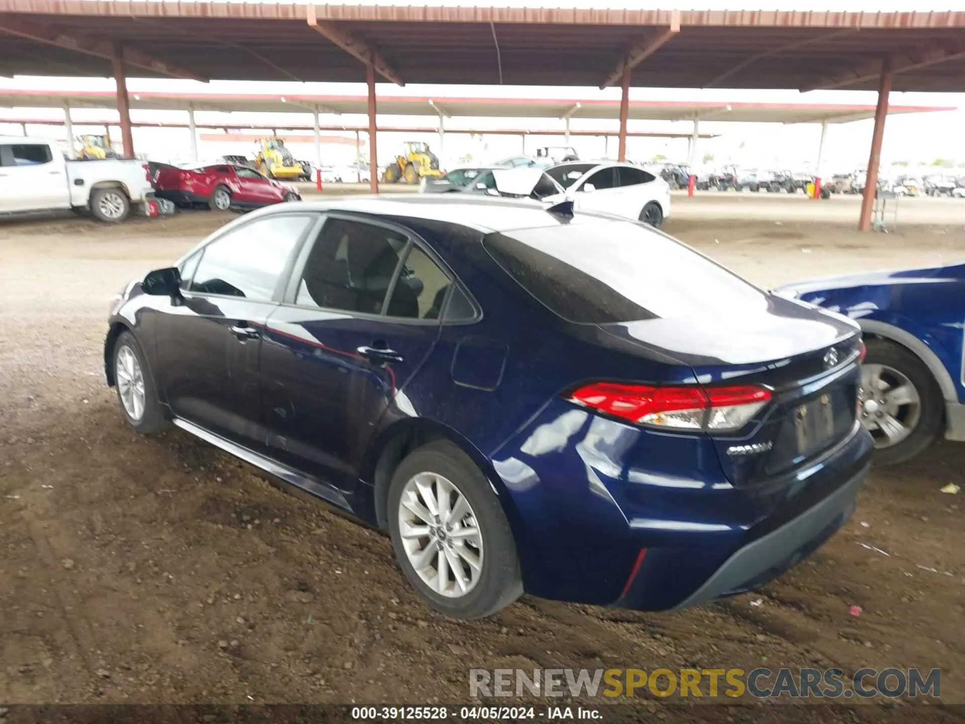 3 Photograph of a damaged car JTDHPRAE4LJ015905 TOYOTA COROLLA 2020