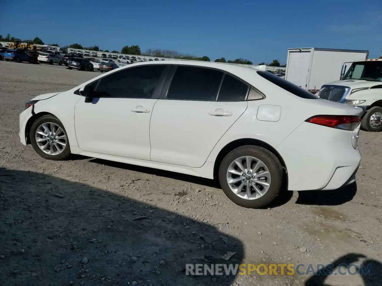 2 Фотография поврежденного автомобиля JTDHPRAE4LJ070208 TOYOTA COROLLA 2020