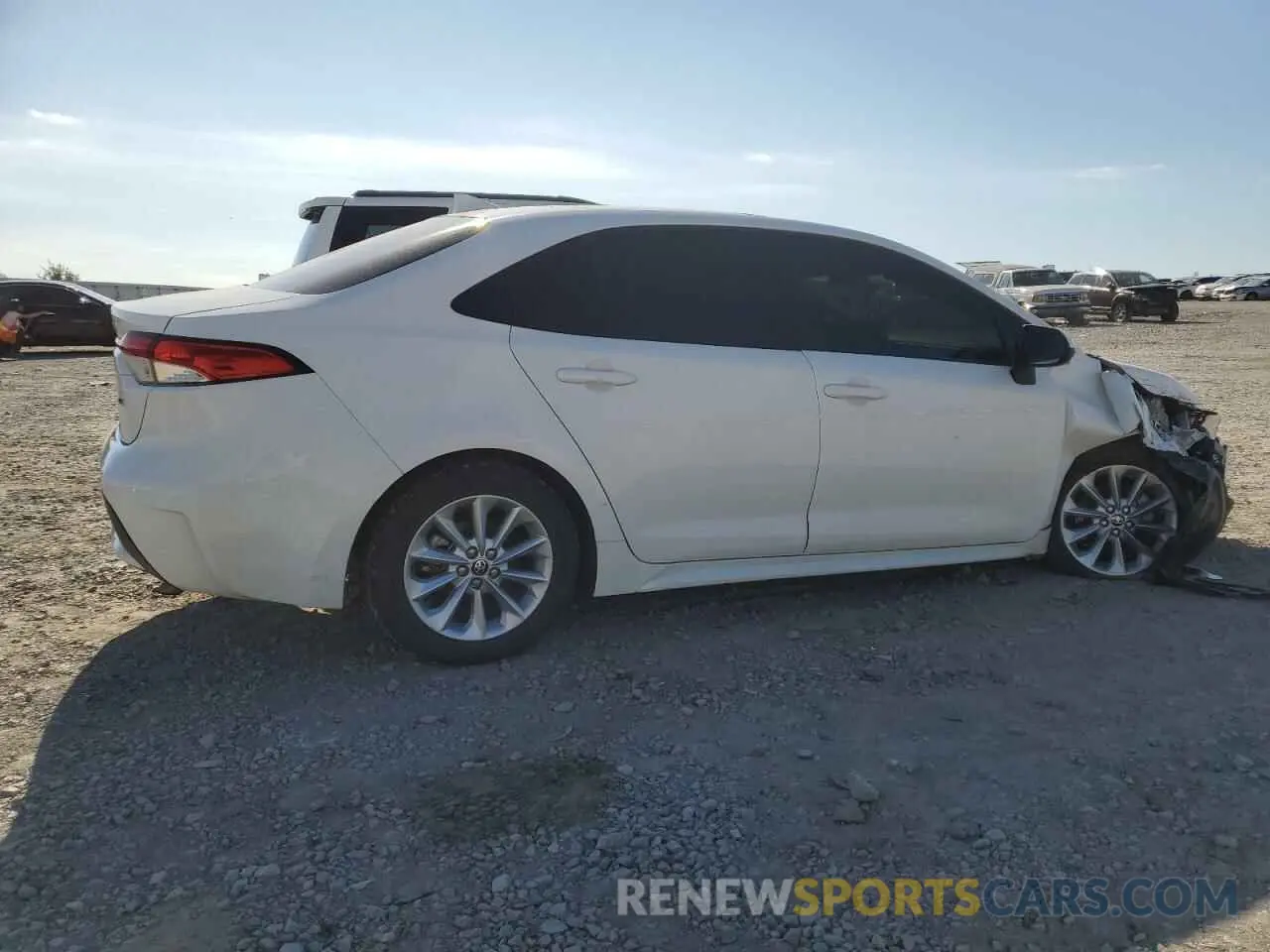 3 Фотография поврежденного автомобиля JTDHPRAE4LJ070208 TOYOTA COROLLA 2020