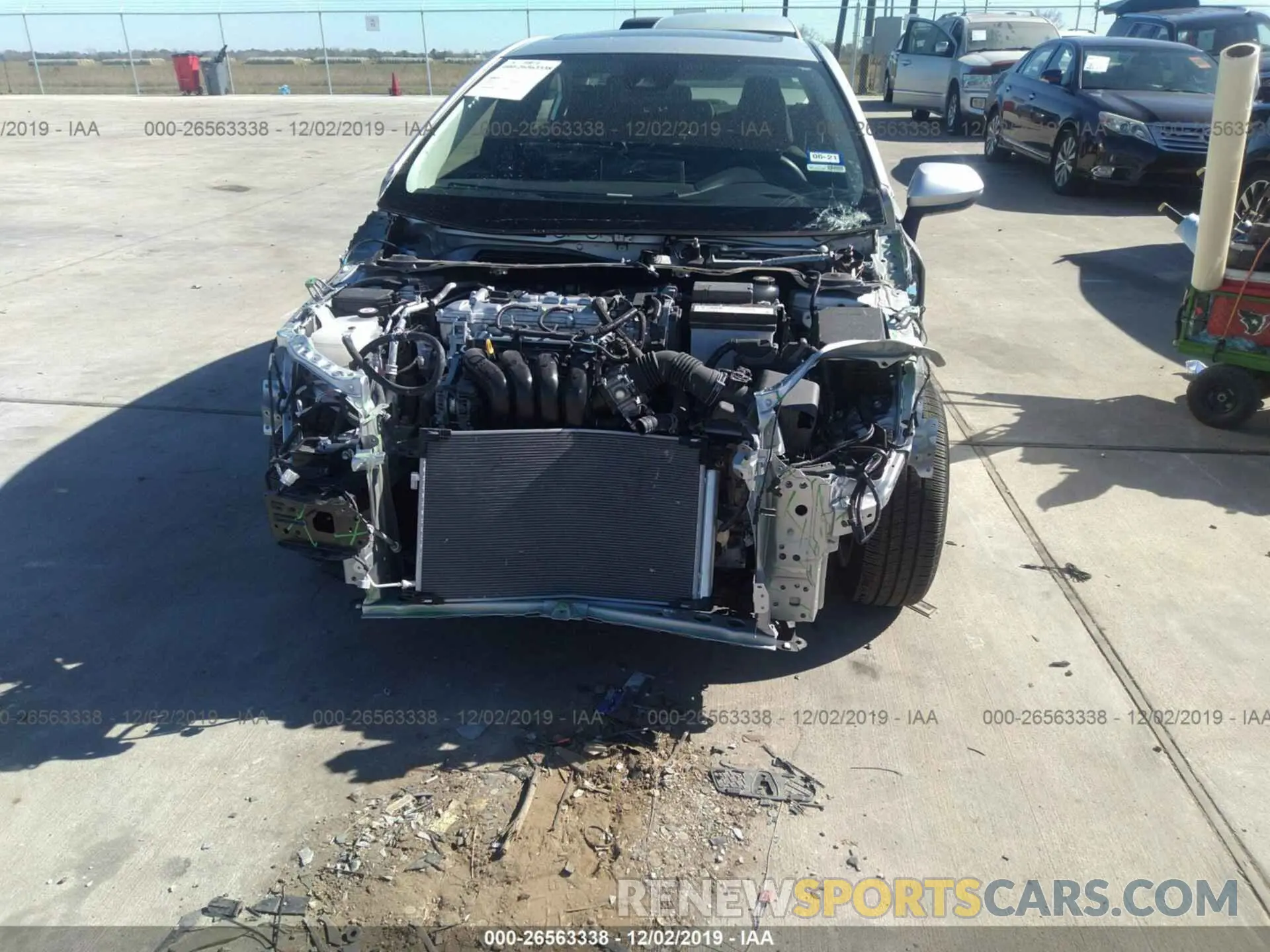 6 Photograph of a damaged car JTDHPRAE5LJ007523 TOYOTA COROLLA 2020