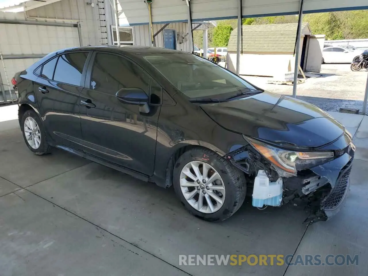 4 Фотография поврежденного автомобиля JTDHPRAE7LJ005949 TOYOTA COROLLA 2020