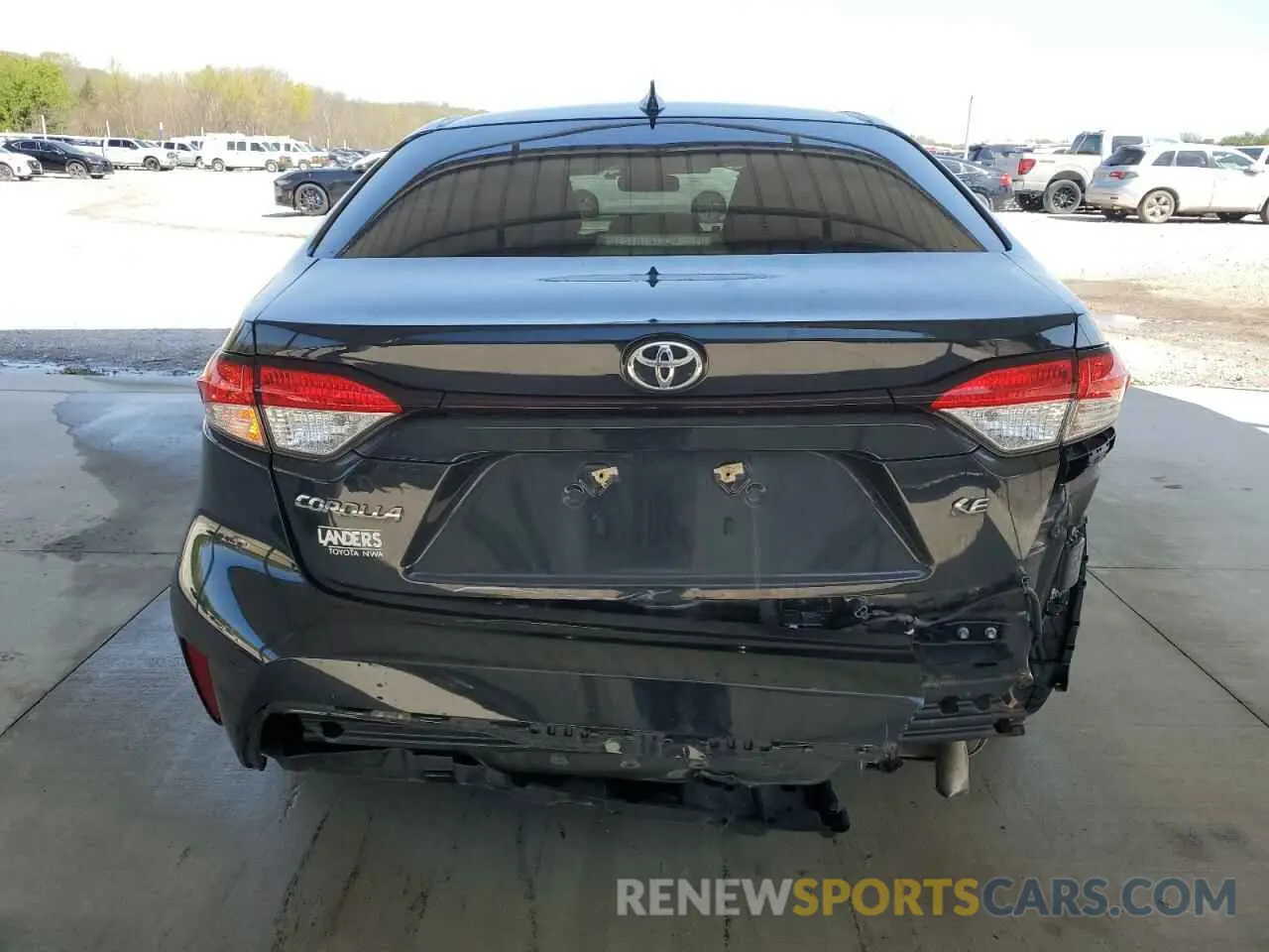 6 Фотография поврежденного автомобиля JTDHPRAE7LJ005949 TOYOTA COROLLA 2020