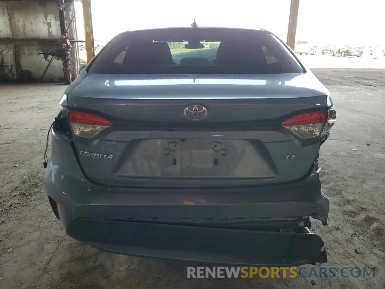 6 Photograph of a damaged car JTDHPRAE7LJ091828 TOYOTA COROLLA 2020