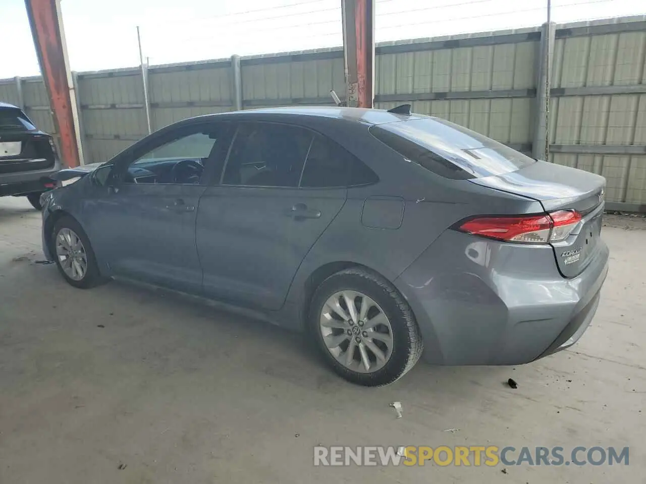 2 Photograph of a damaged car JTDHPRAE8LJ057526 TOYOTA COROLLA 2020