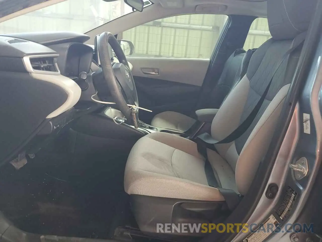 7 Photograph of a damaged car JTDHPRAE8LJ057526 TOYOTA COROLLA 2020