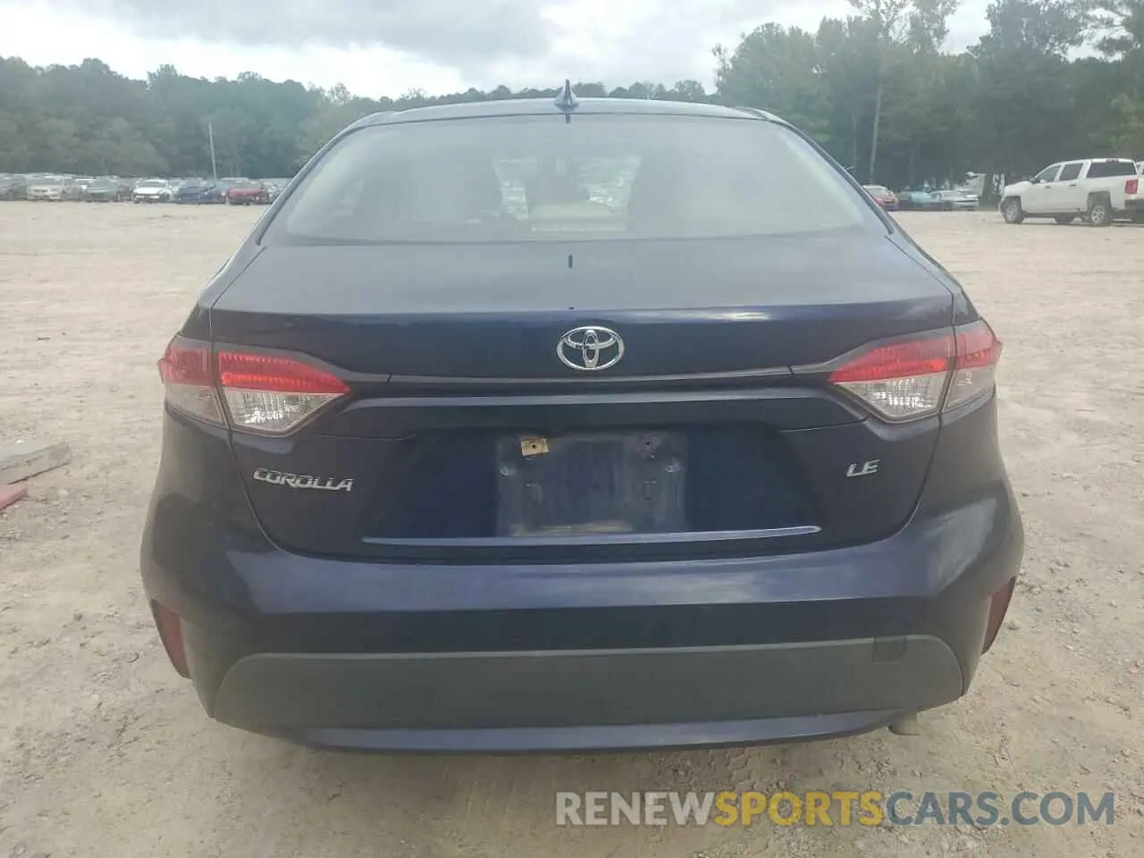 6 Photograph of a damaged car JTDHPRAE9LJ045935 TOYOTA COROLLA 2020